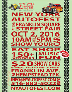New York Autofest at the Franklin Square Street Fair, Franklin Square, NY