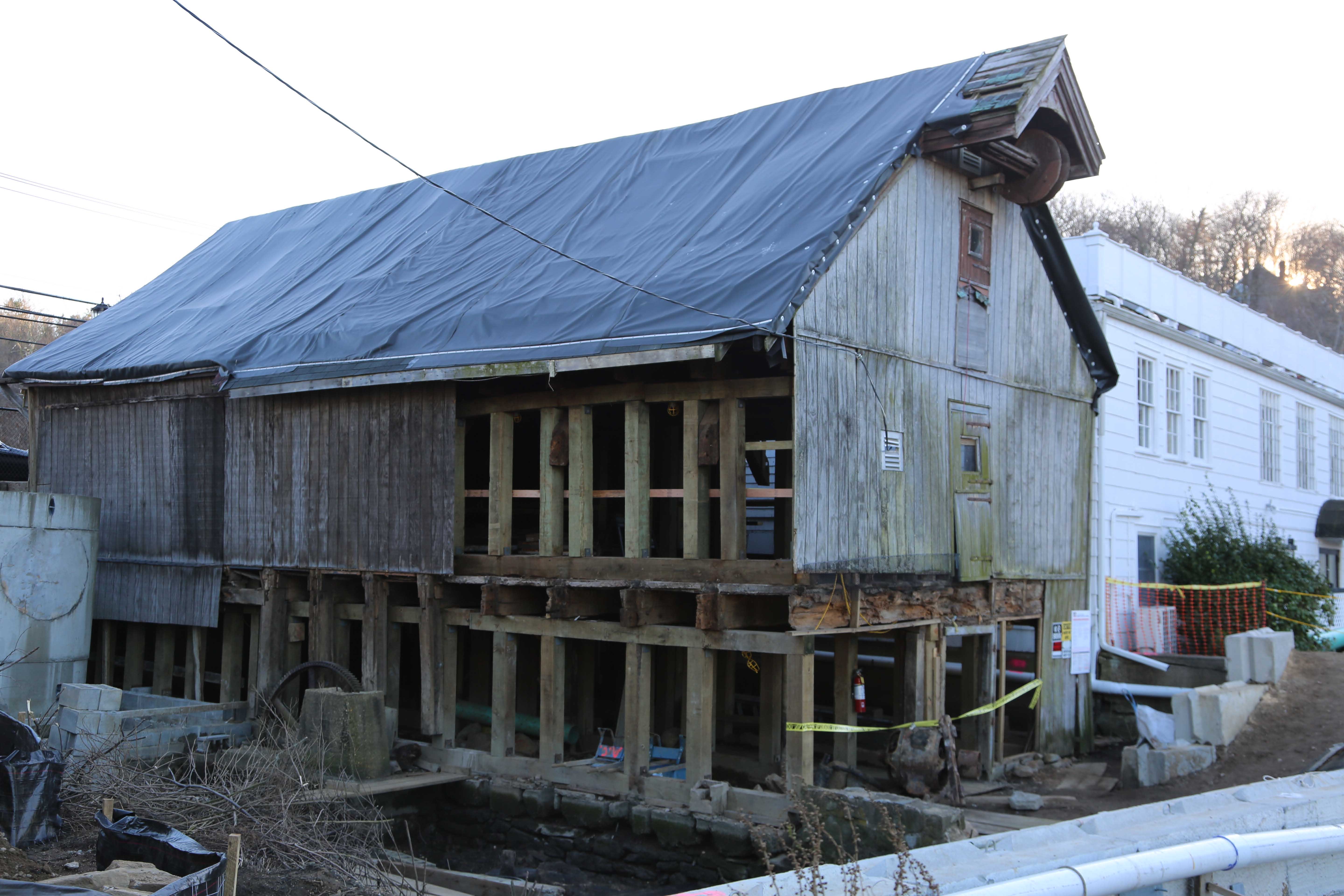 Roslyn Grist Mill Lifting Day, Roslyn, New York
