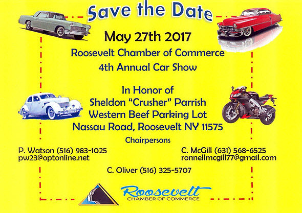 4th Annual Roosevelt Chamber of Commerce Car Show, Roosevelt, NY