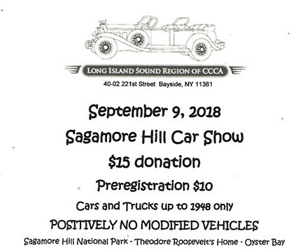 Sagamore Hill Car Show, Oyster Bay, NY