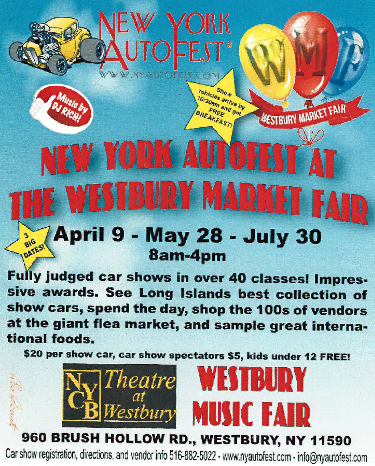 NY Autofest at the Westbury Market Fair, Westbury, NY