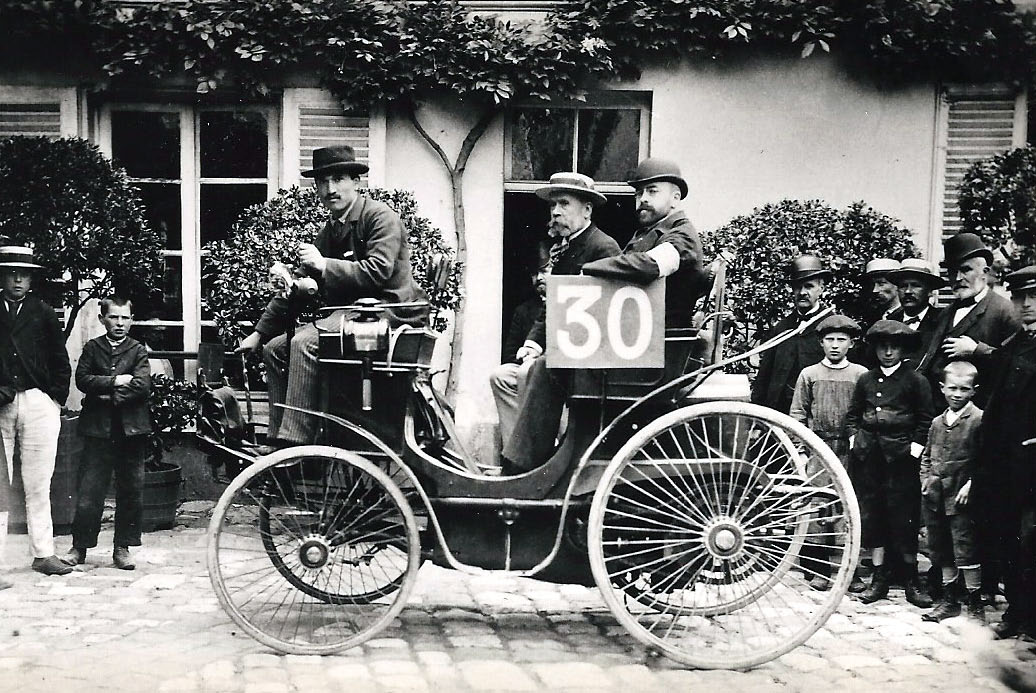 Первые автогонки 1894 Франция