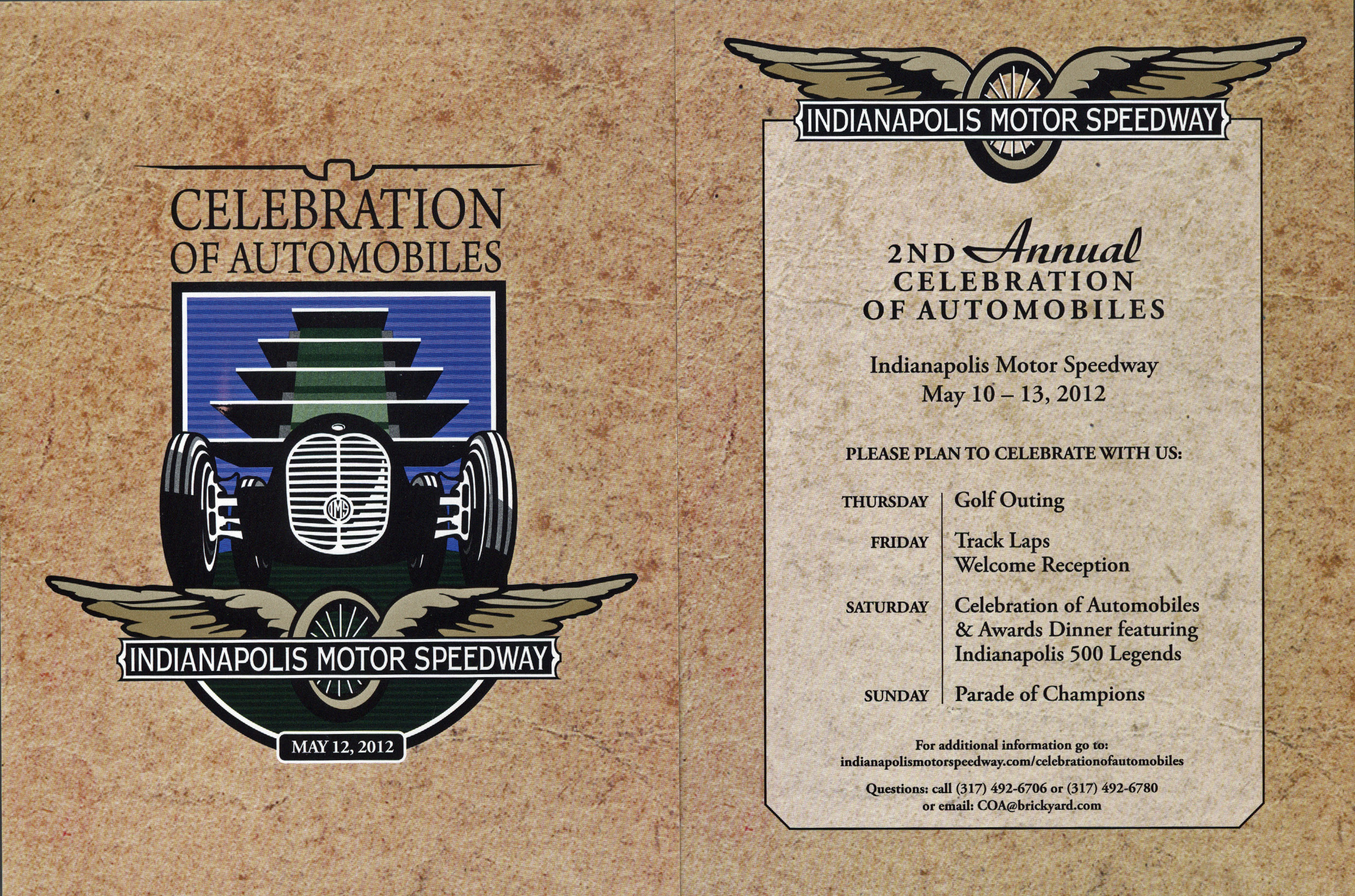 2nd Annual Celebration of Automobiles-Indianapolis