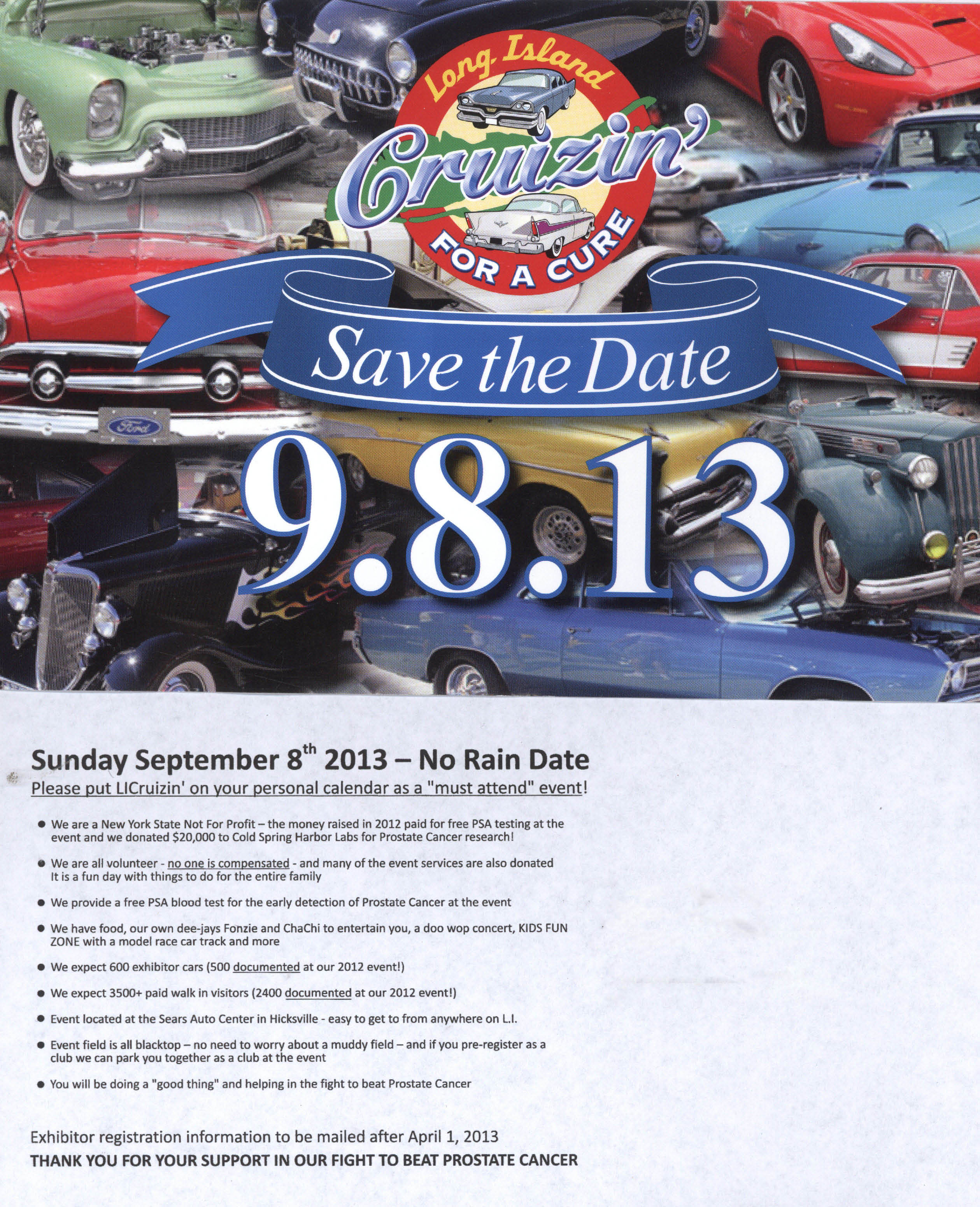 Long Island Cruizin’ For A Cure, Hicksville, New York