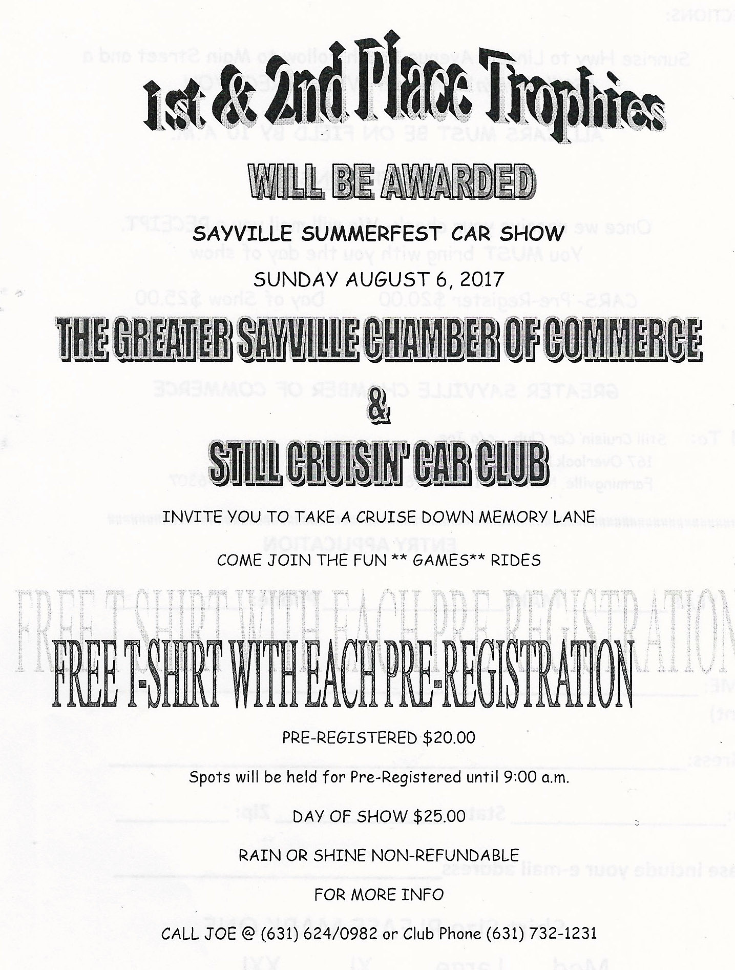 Sayville Summerfest Car Show, Sayville, NY