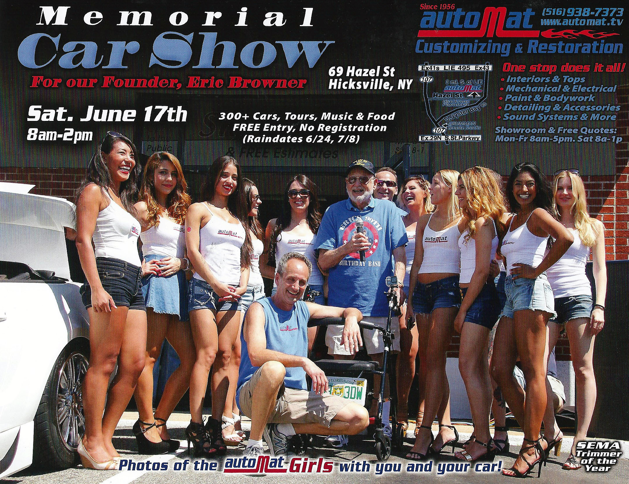 Automat Customizing & Restoration 61st Anniversary Car Show, Hicksville, NY