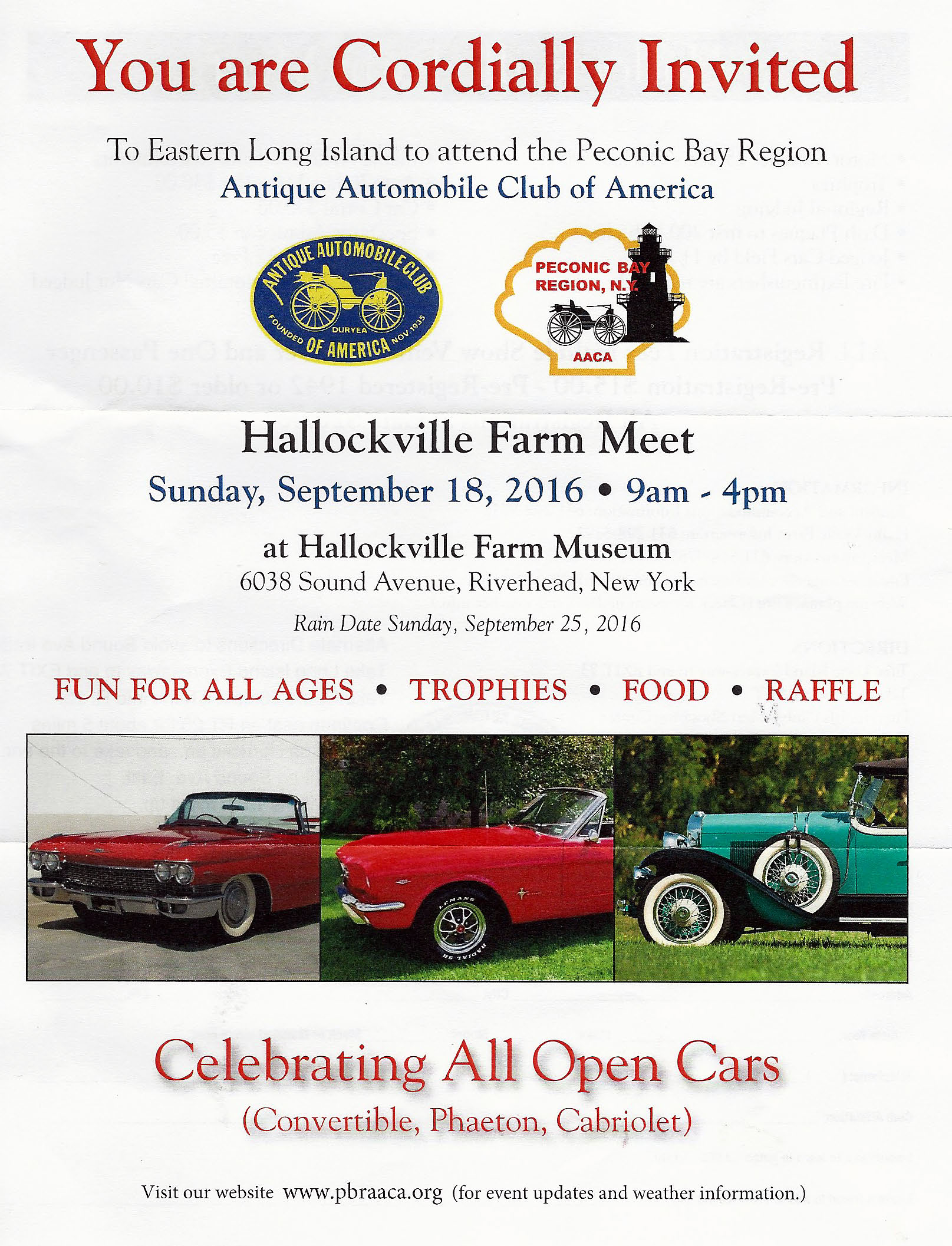 Peconic Bay Region AACA Hallockville Farm Meet, Riverhead, NY