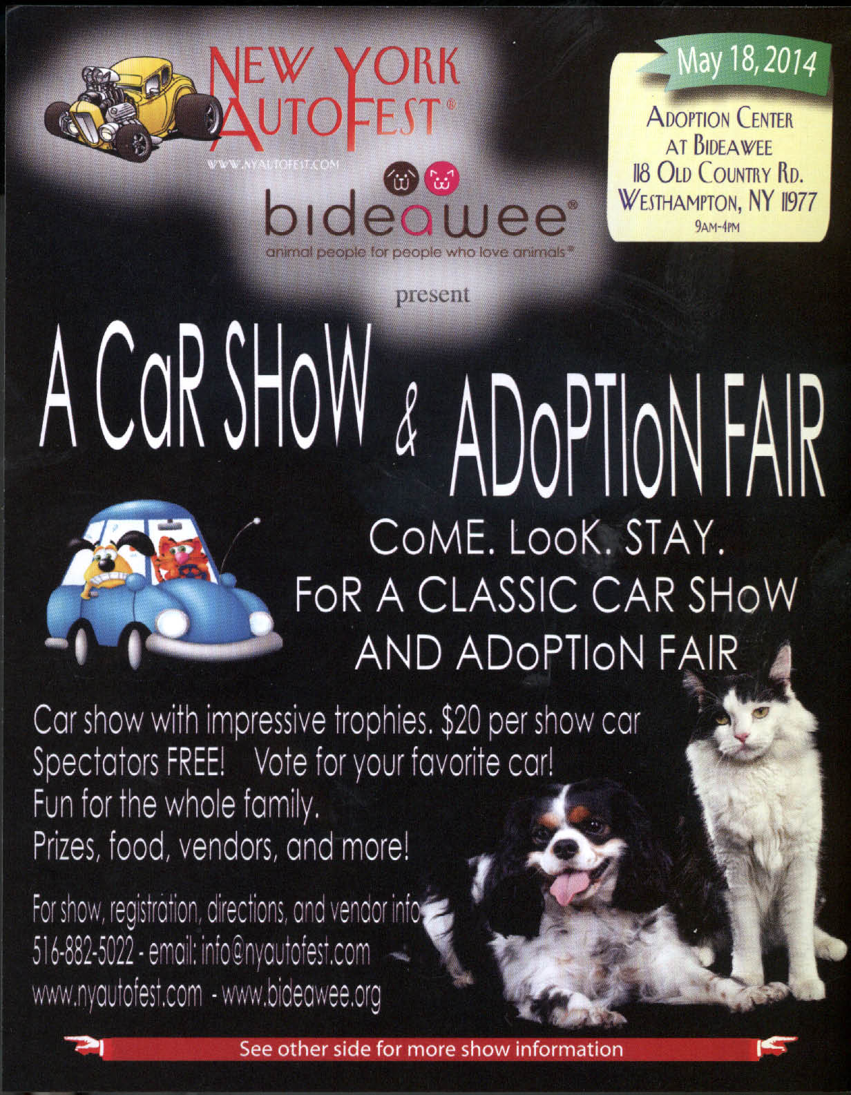 Bideawee Car Show & Adoption Fair, Westhampton, NY