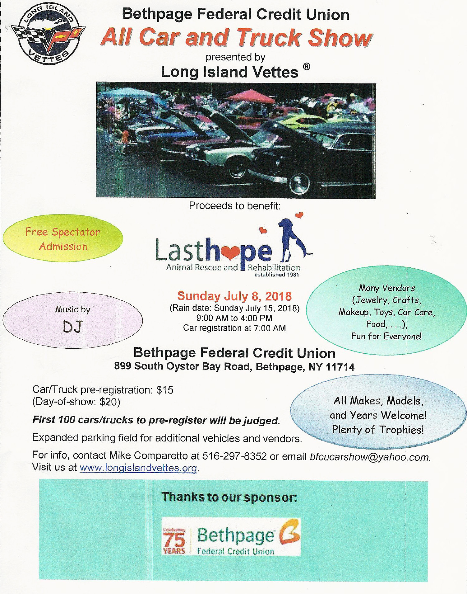 Bethpage Federal Credit Union All Car & Truck Show, Bethpage, NY