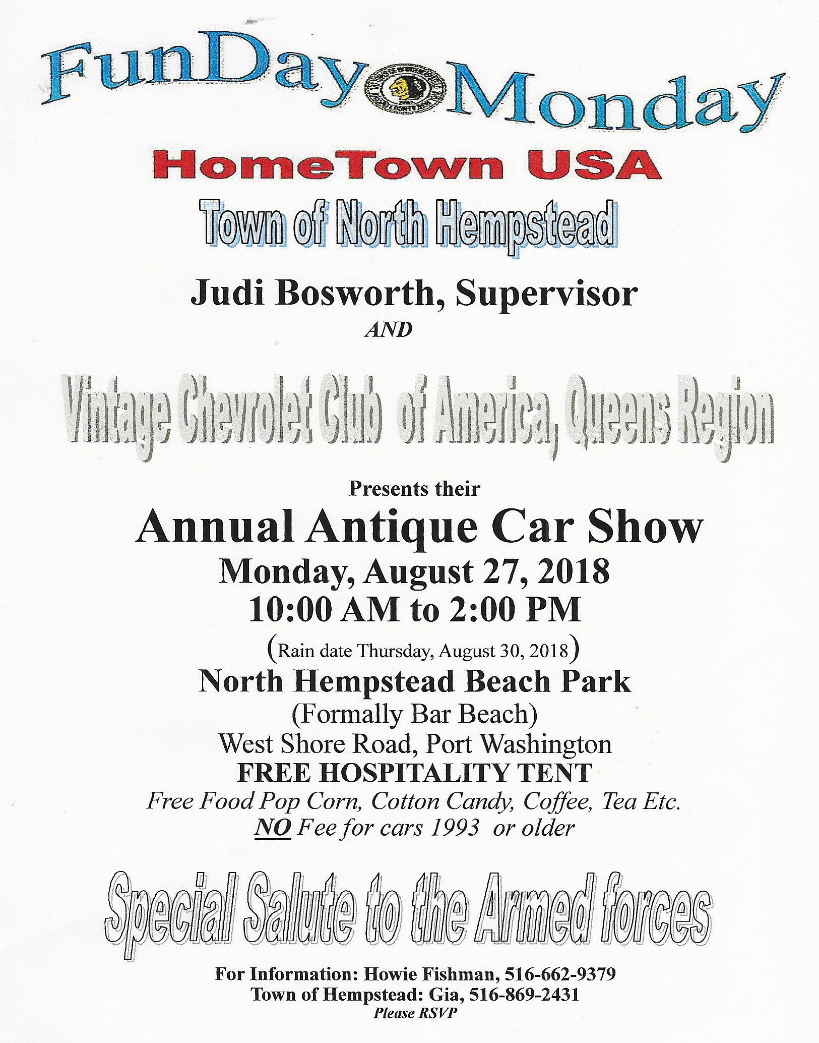 TONH & VCCA,Queens Region Annual Antique Car Show, Port Washington, NY