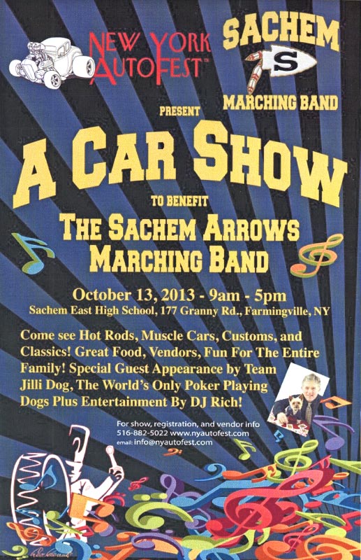 New York Autofest For Sachem High Marching Band, Farmingville,NY
