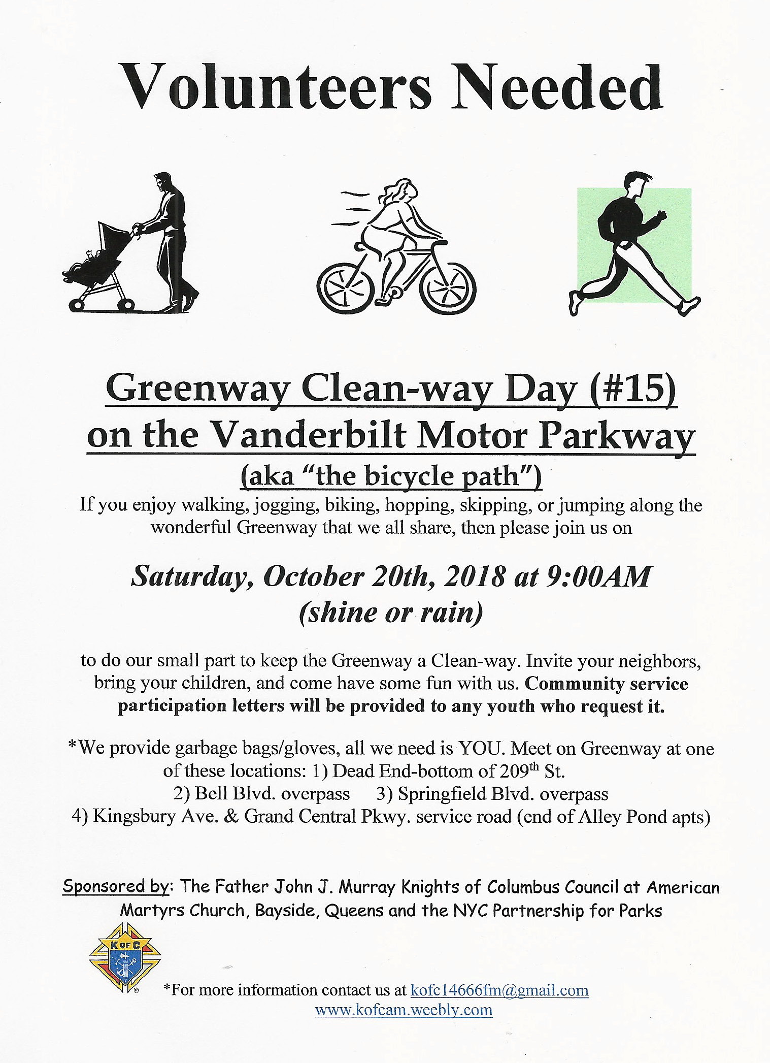 Vanderbilt Motor Parkway # 15 Green-way Day, Queens, NY