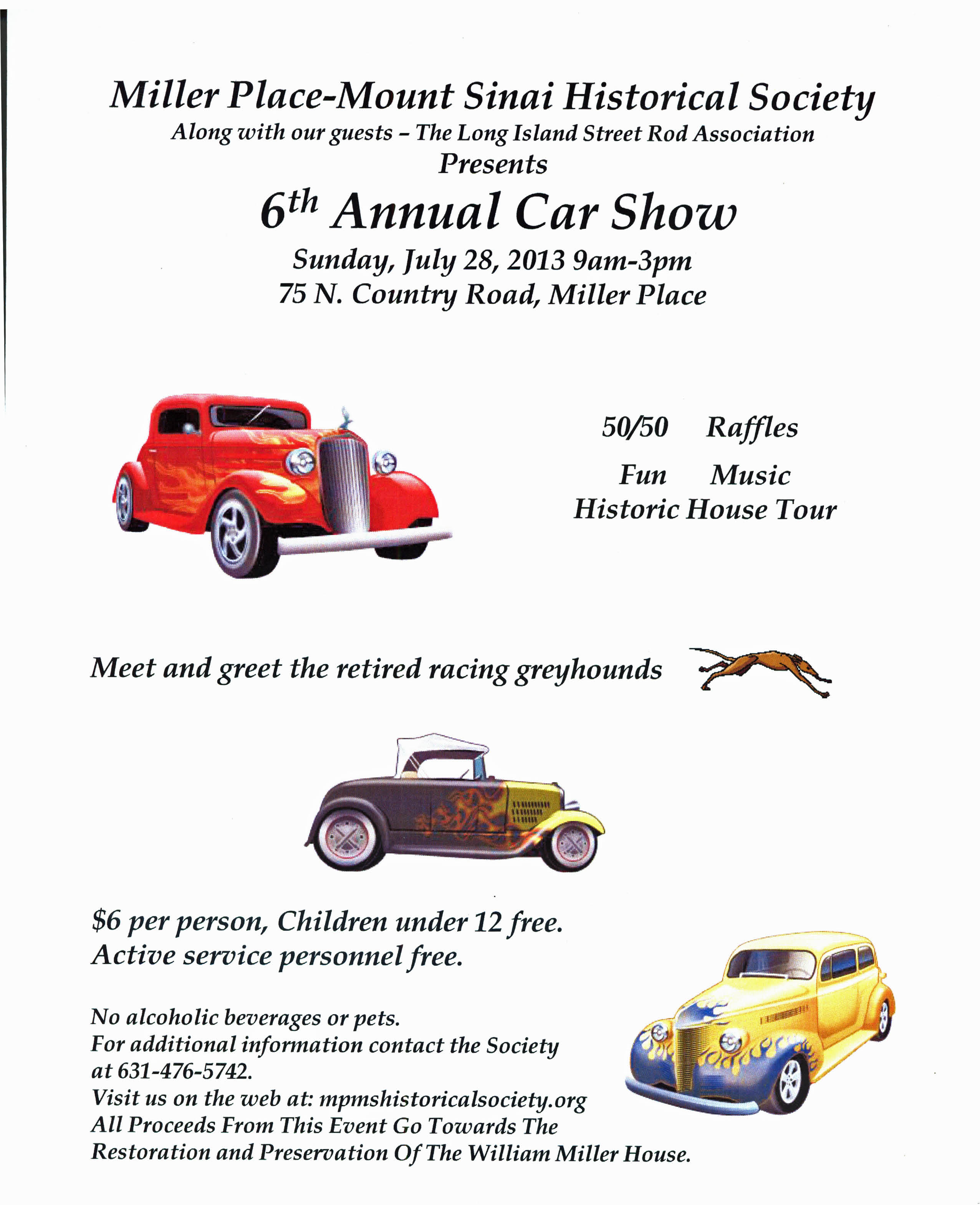 Miller Place-Mount Sinai 6th Annual Car Show, Miller Place, NY