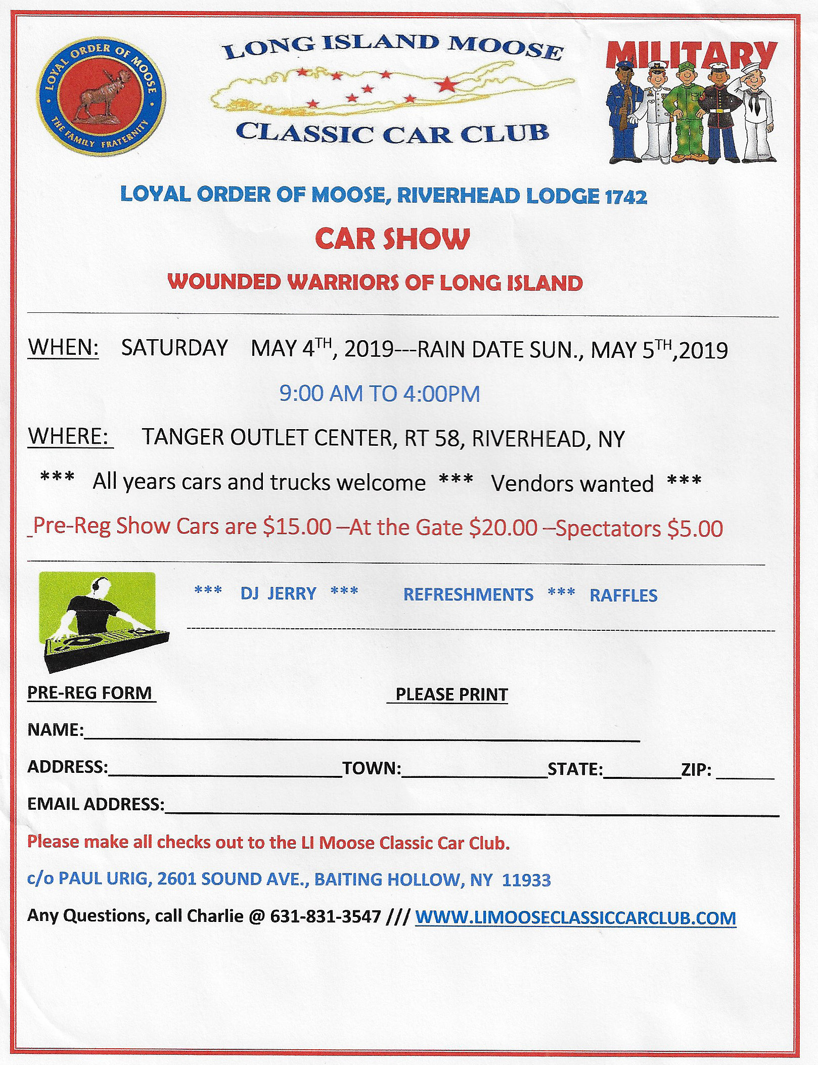 LI Moose Car Club Car Show, Riverhead, NY