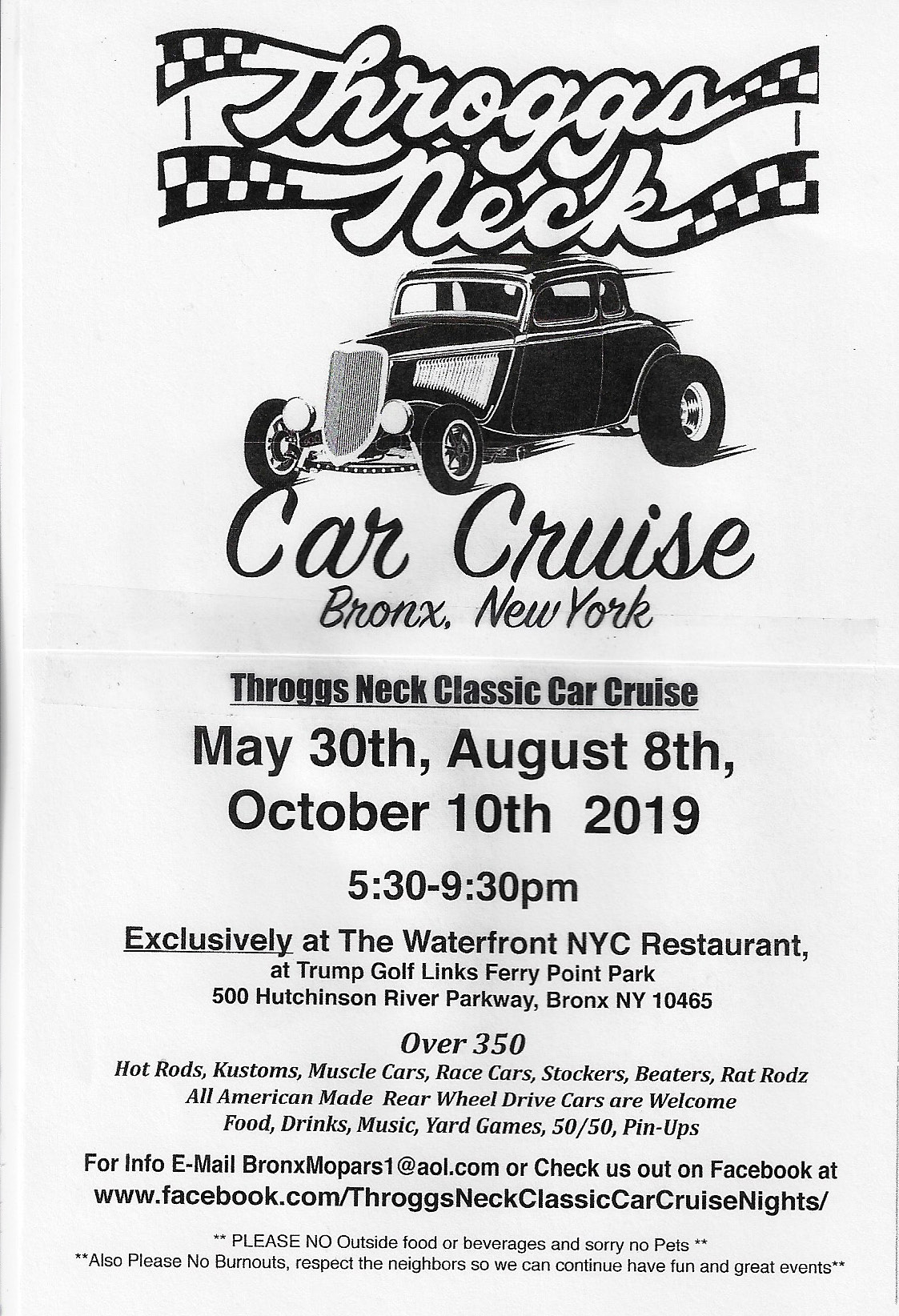Throggs Neck Car Cruise, Bronx, NY