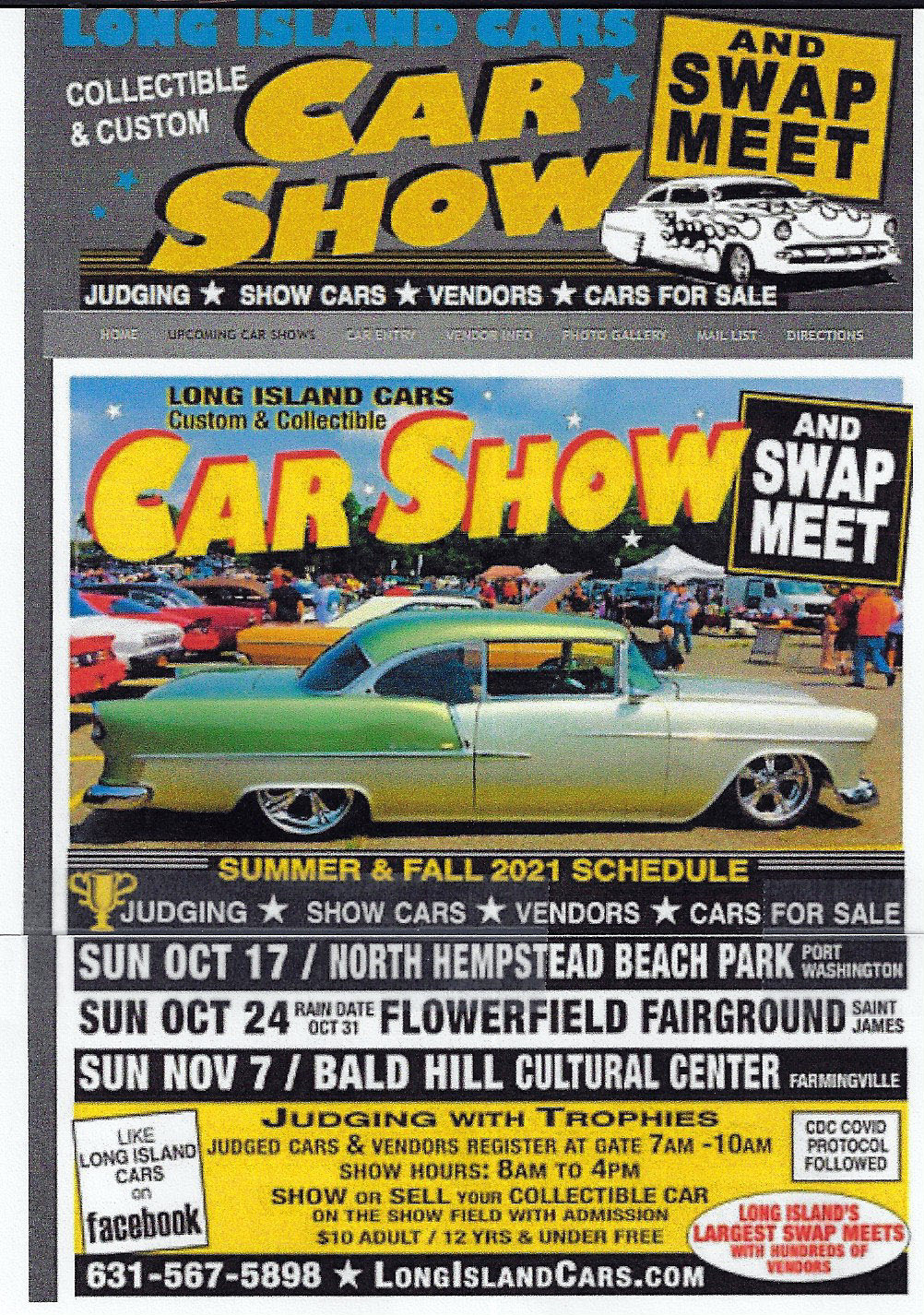 Long Island Cars Collectible & Custom Car Show & Swap Meet, Pt. Washington, NY