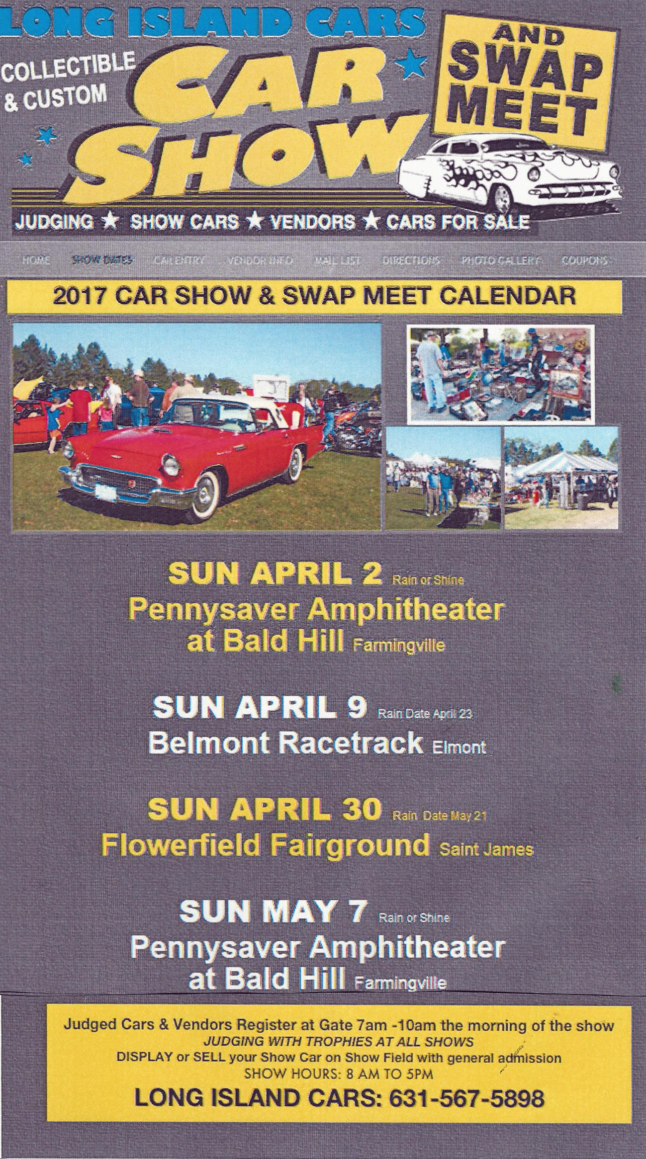 Long Island Cars Collectible & Custom Car Show and Swap Meet, Elmont, NY