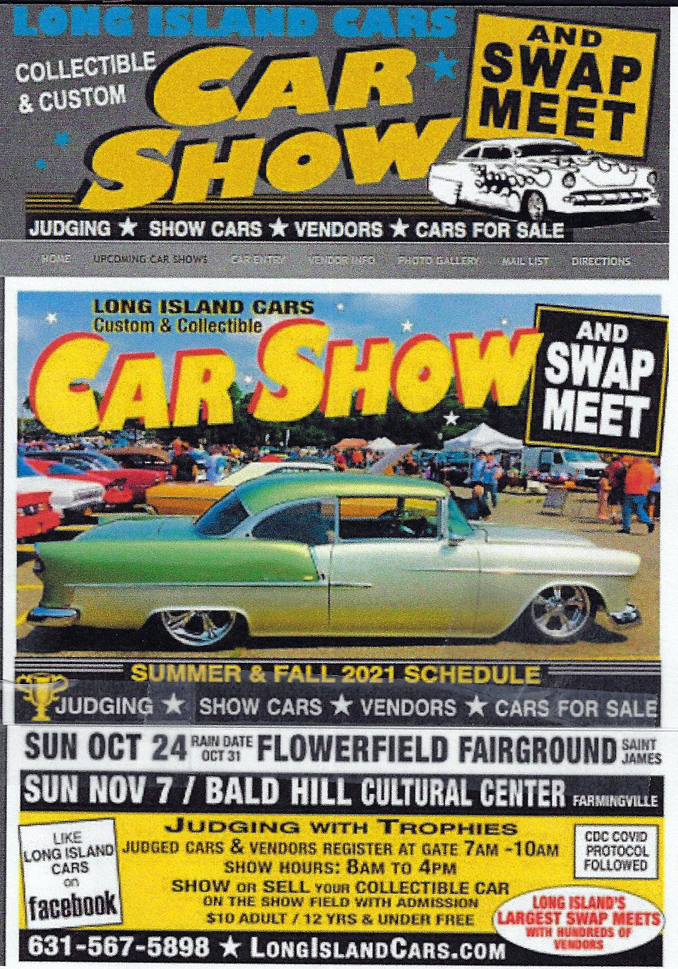 Long Island Collectible & Custom Car Show, St. James, NY