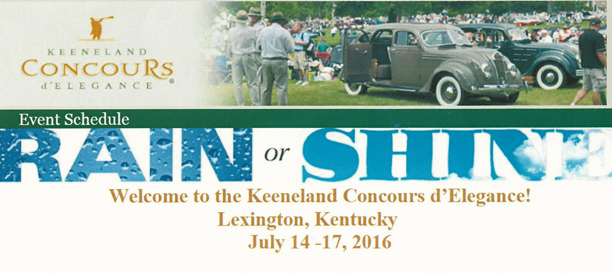 Keeneland Concours d’ Elegance, Lexington, Kentucky