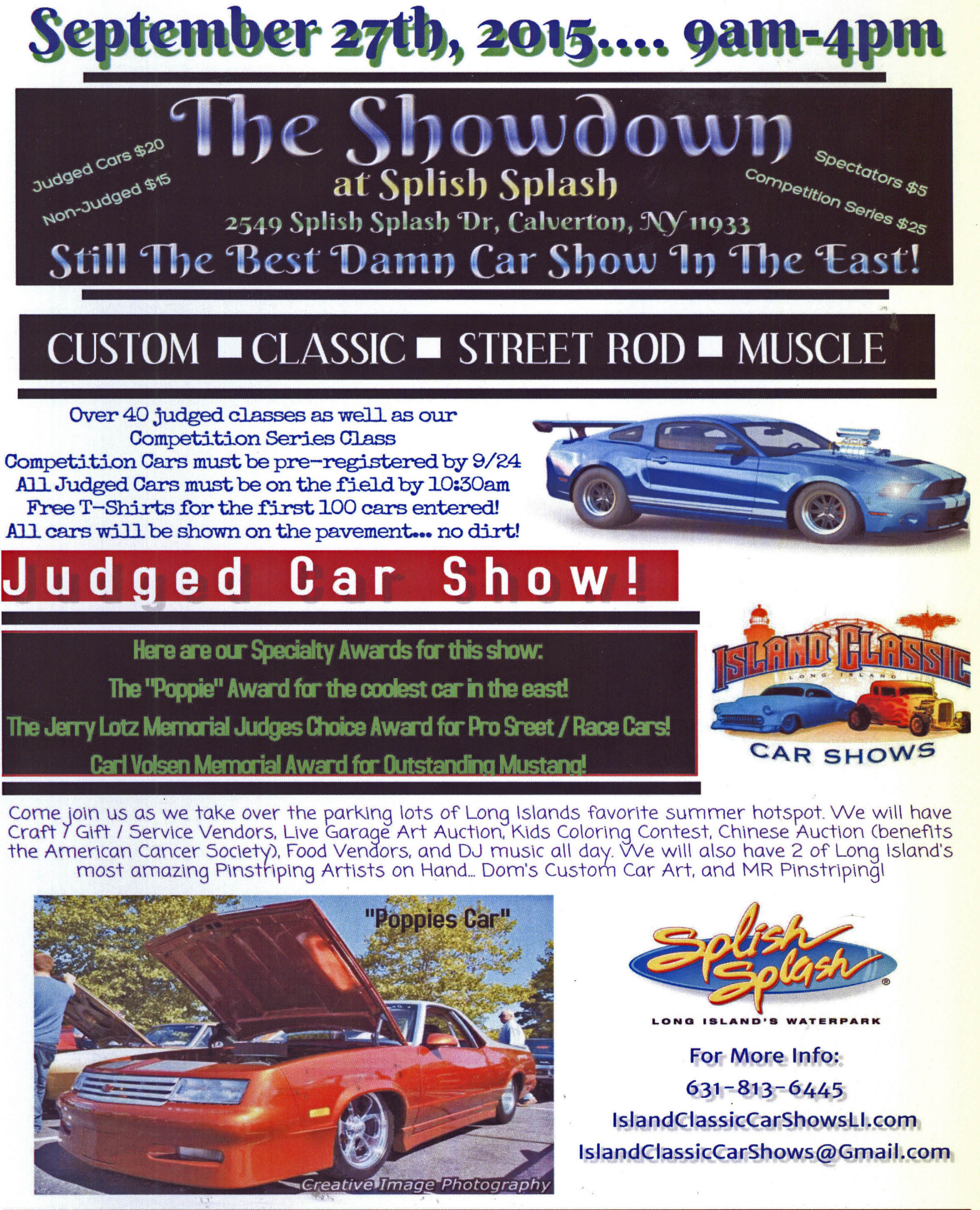 The Showdown at Splish Splash, Calverton, NY