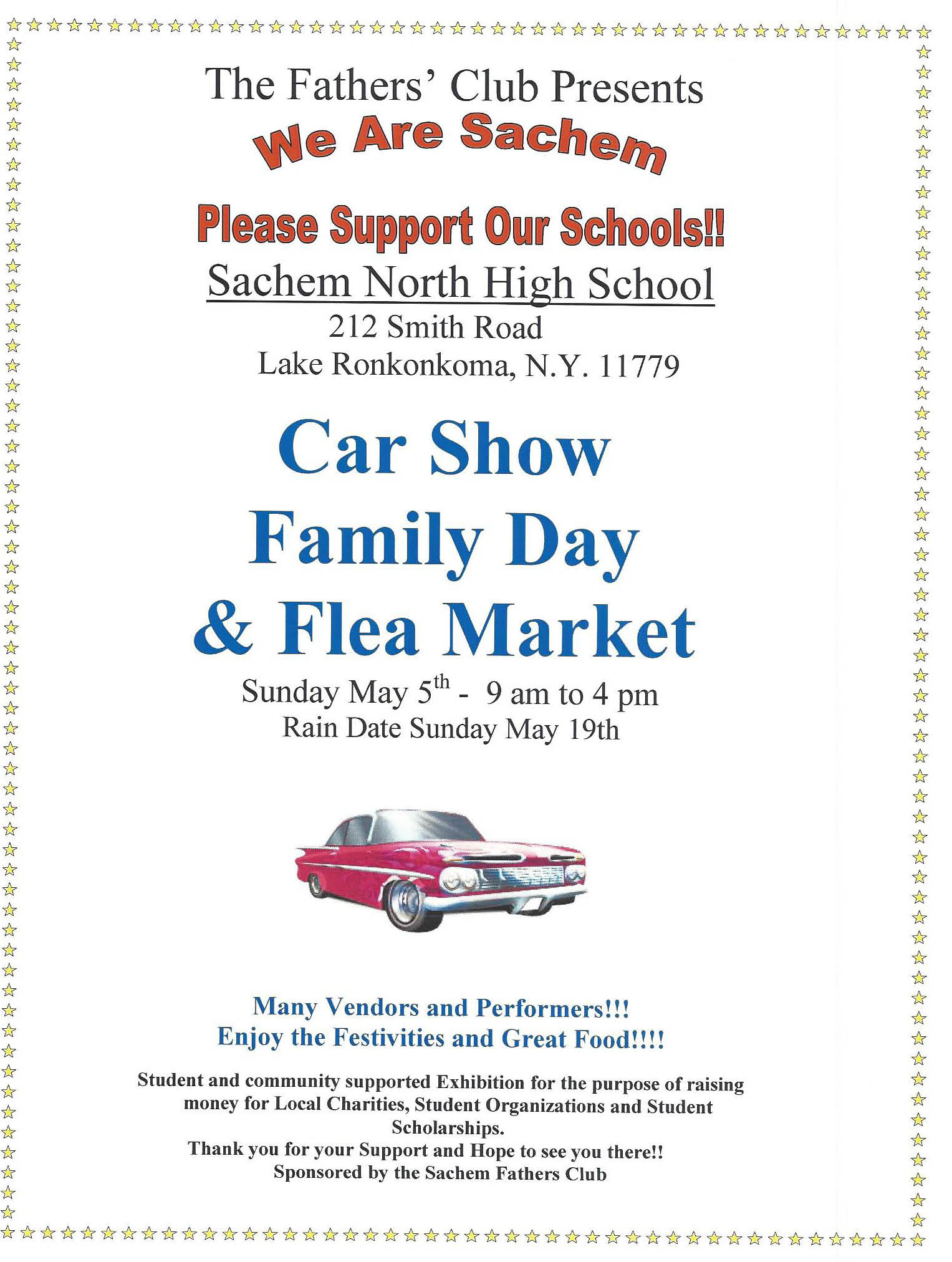 Car Show, Family Day & Flea Market, Lake Ronkonkoma, NY