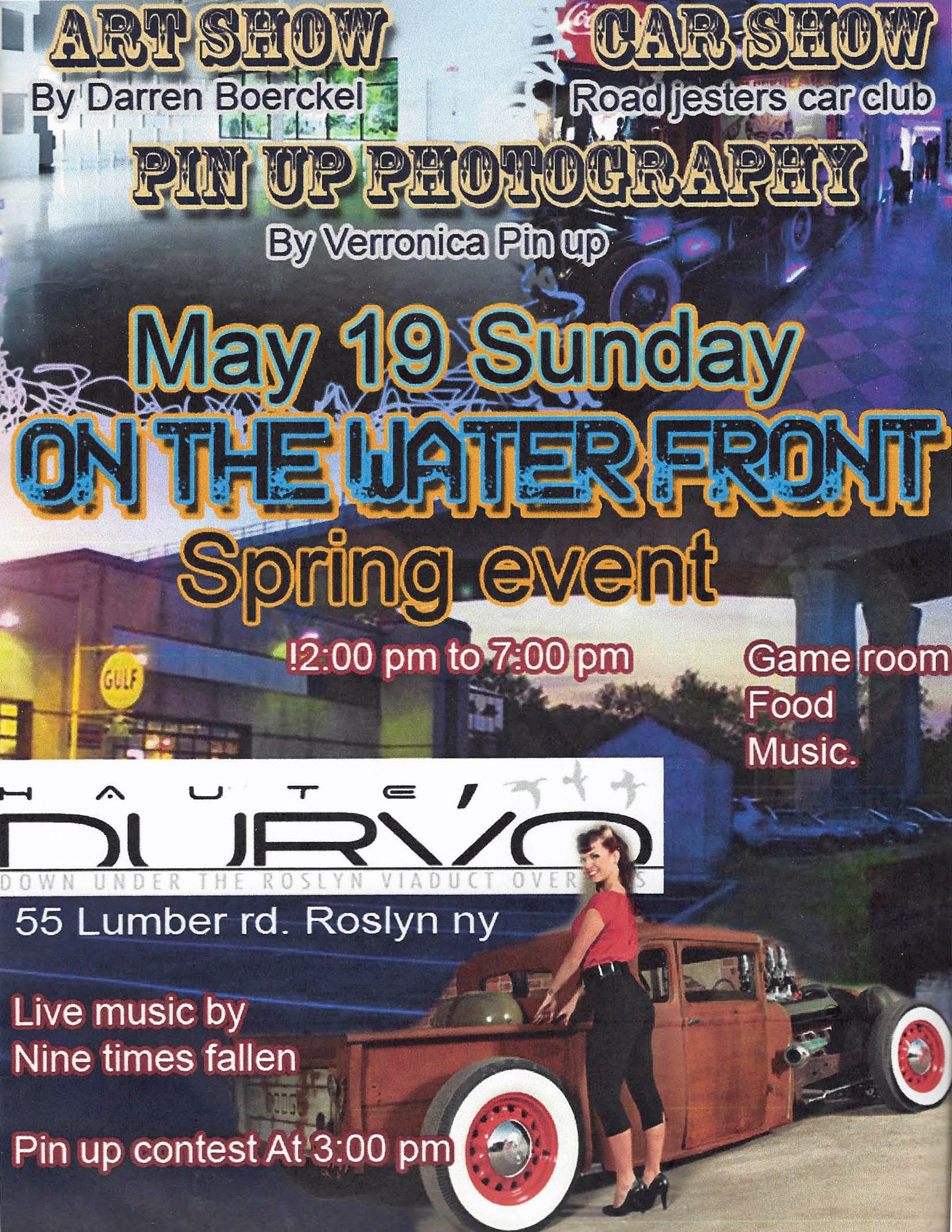 Art Show/Car Show On the Waterfront, Roslyn, NY