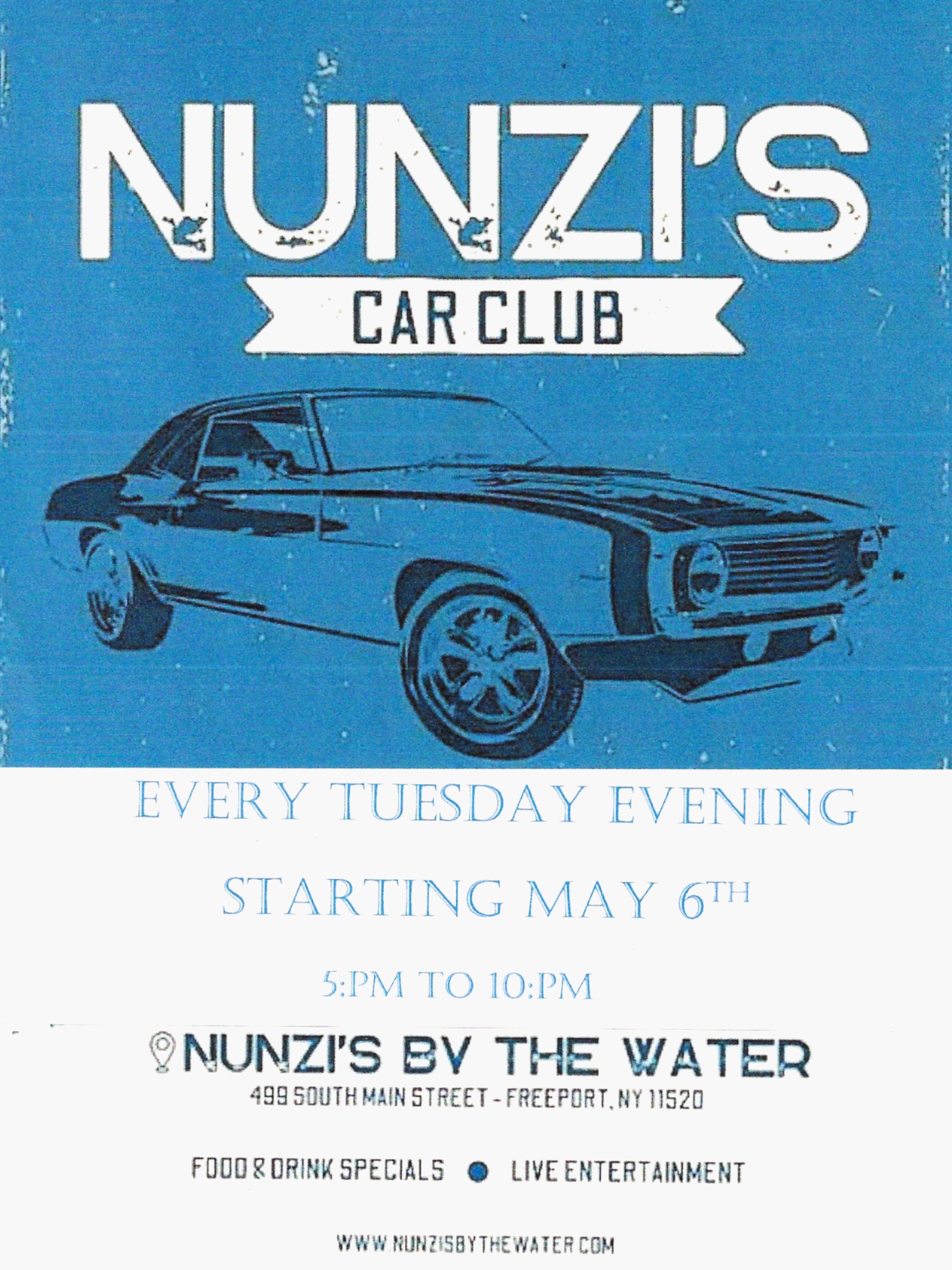 The Nunzi’s By The Water Car Club Meet, Freeport, NY