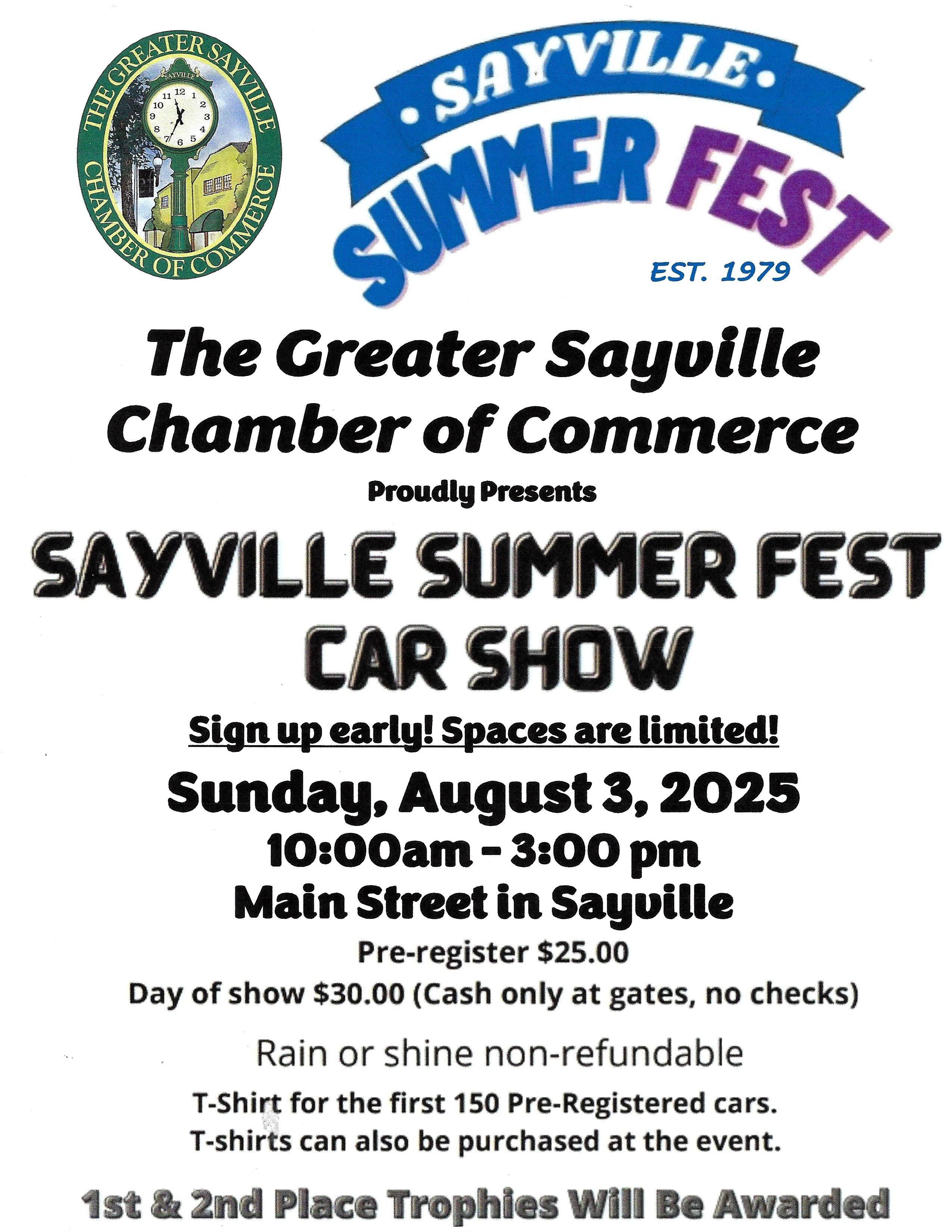 Sayville Chamber of Commerce Annual Summer Fest, Sayville, NY