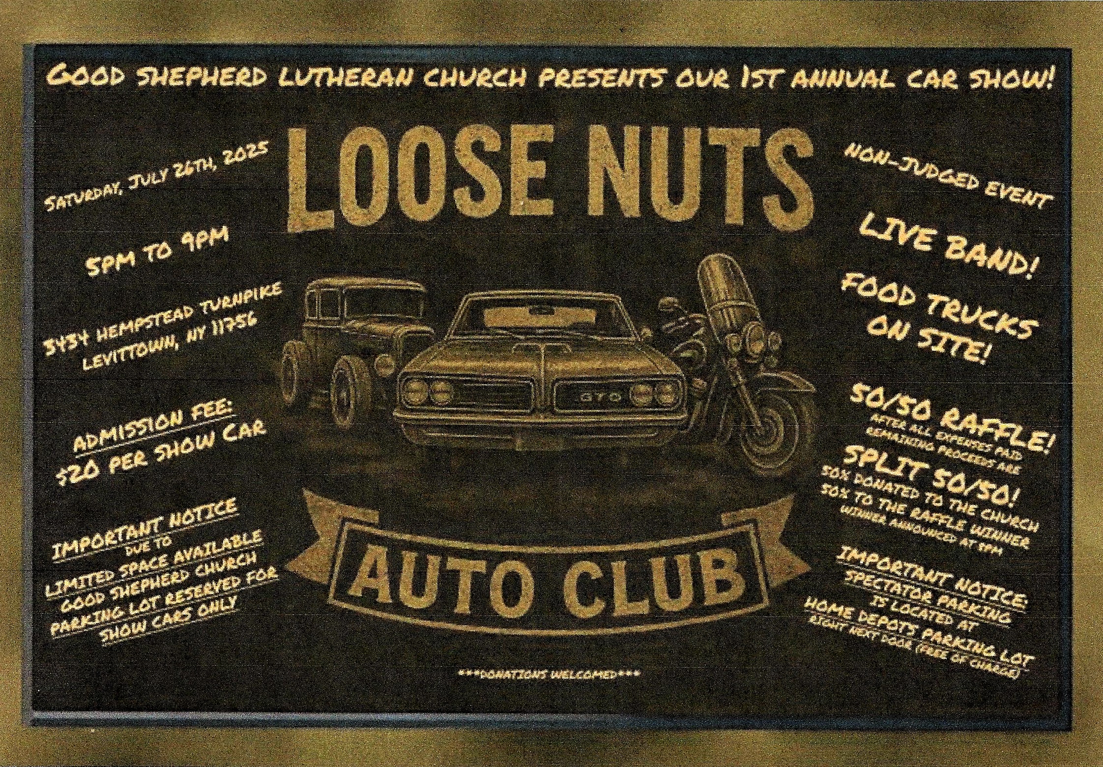 The Loose Nuts Auto Club 1st Annual Auto Show, Levittown, NY