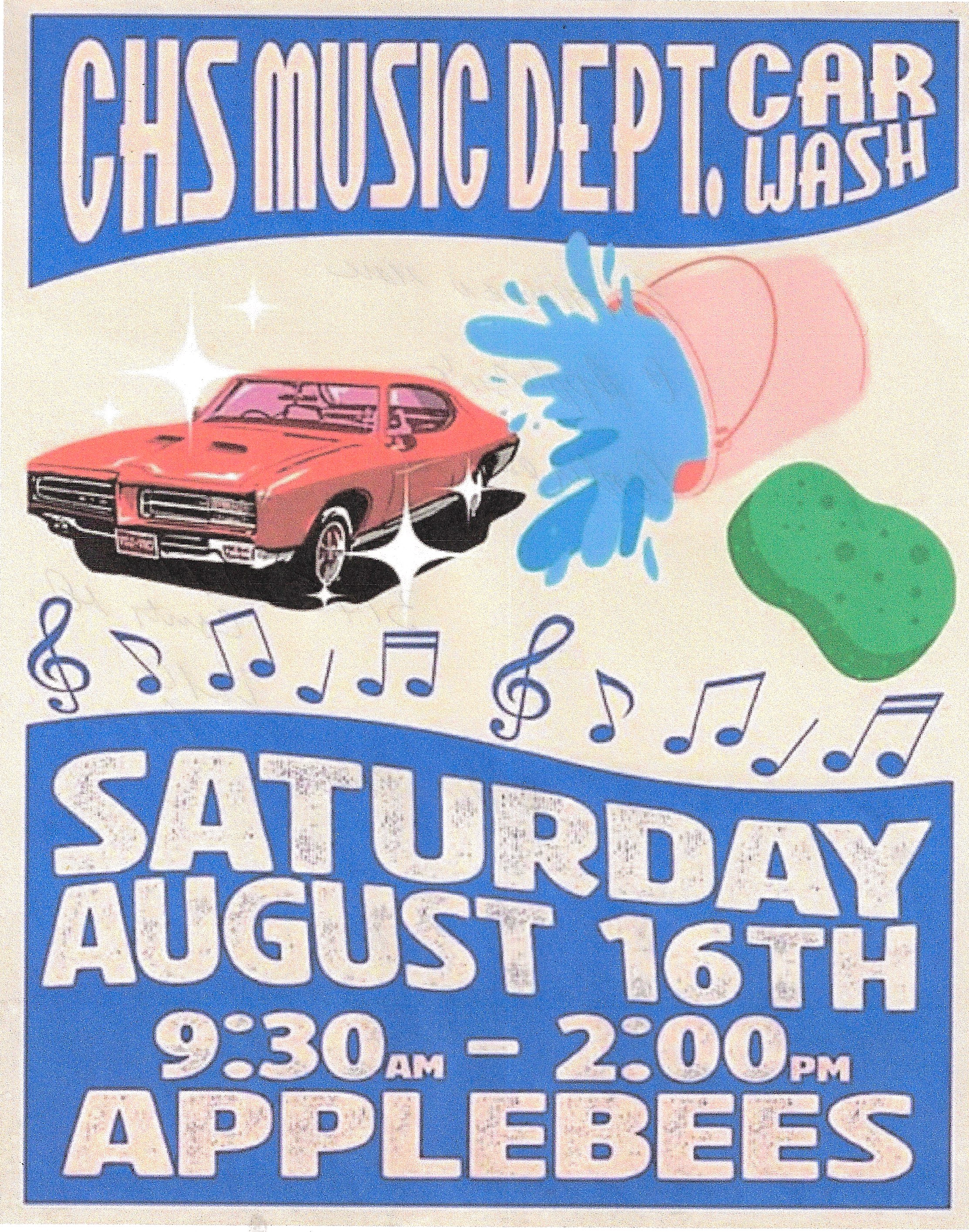 Centereach High School Music Department Car Wash, Lake Grove, NY