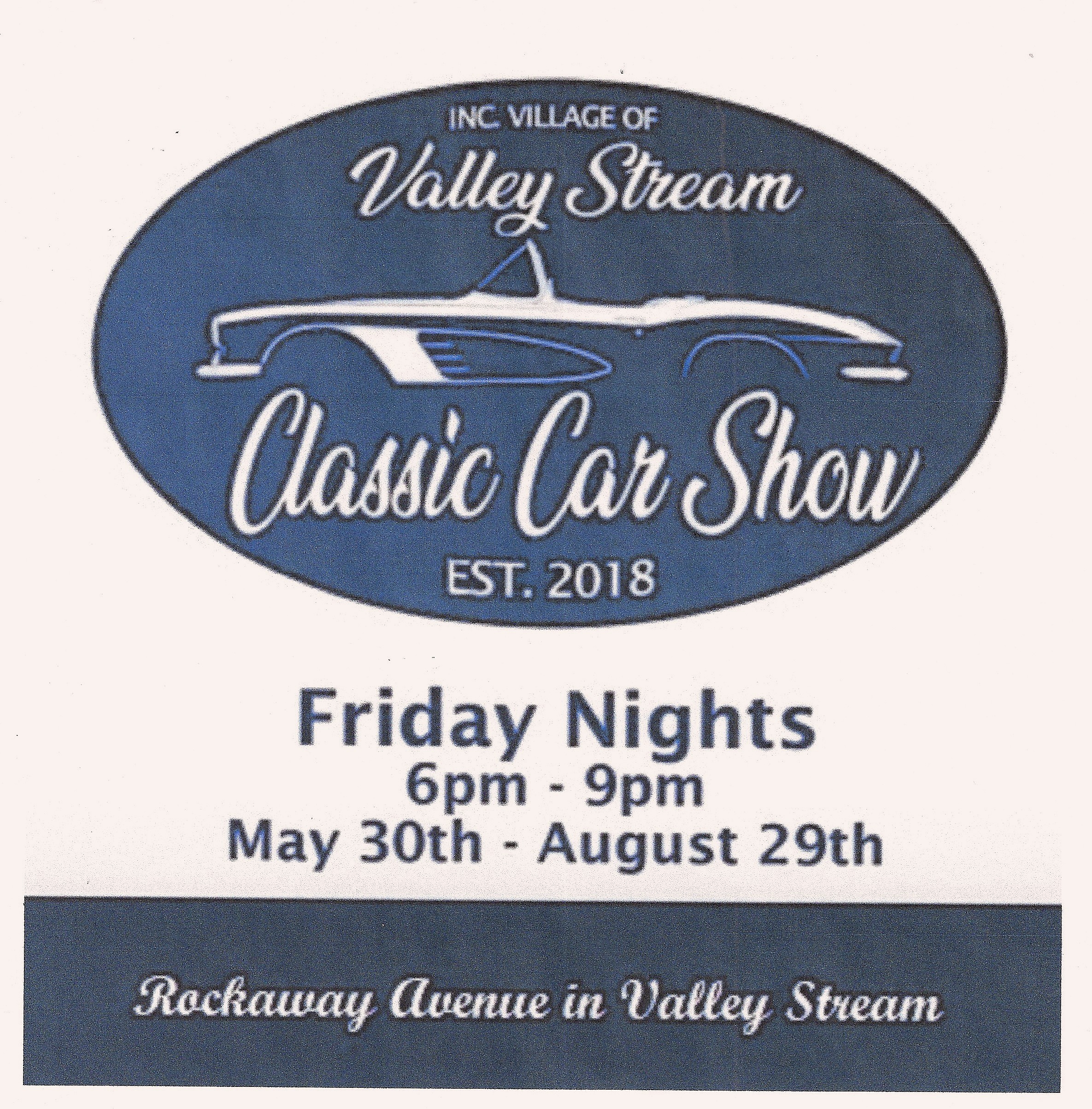 Village of Valley Stream Friday Nught Classic Car Show, Valley Stream, NY