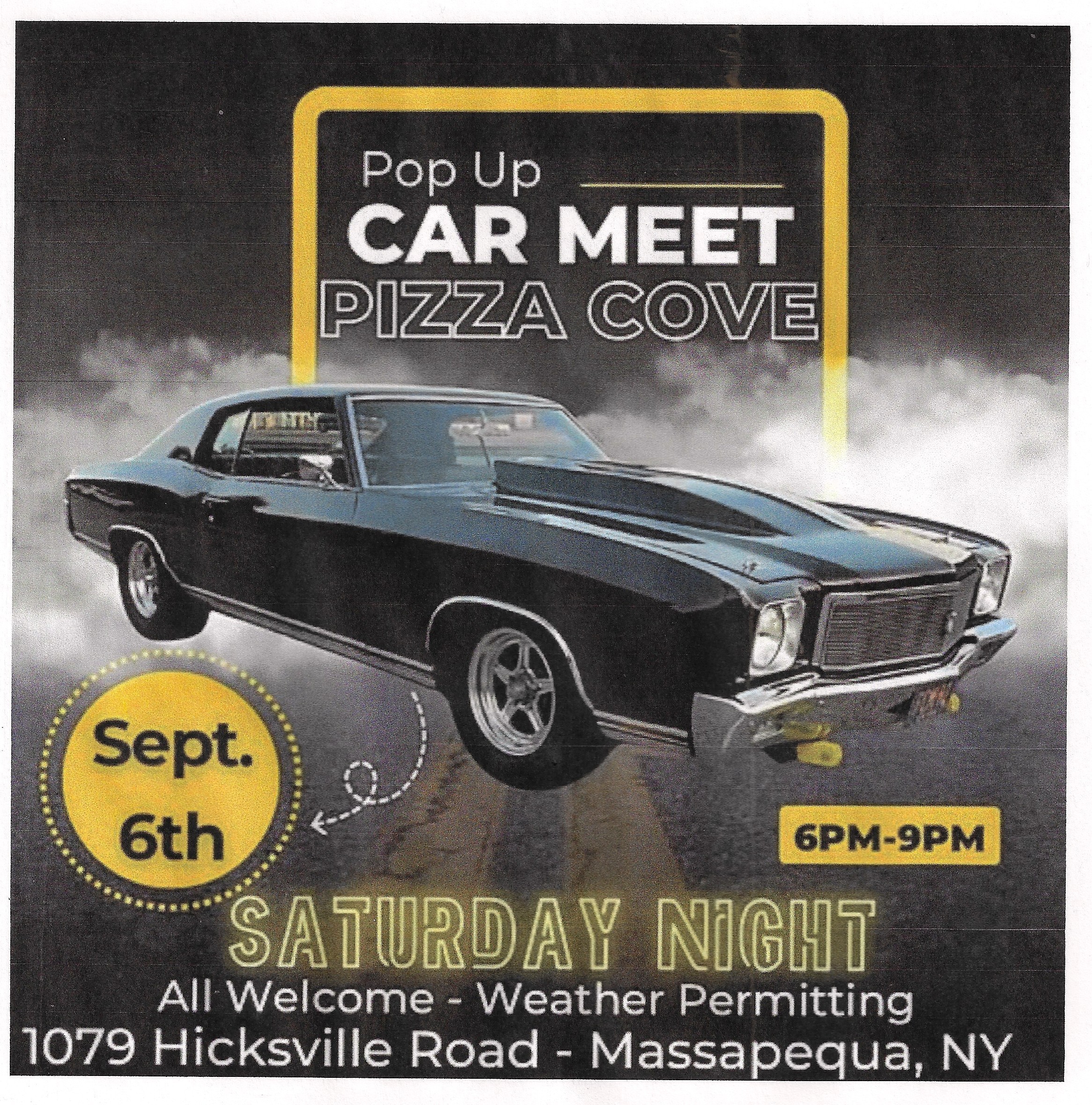 The Pizza Cove Pop-Up Car Meet, Massapequa, NY