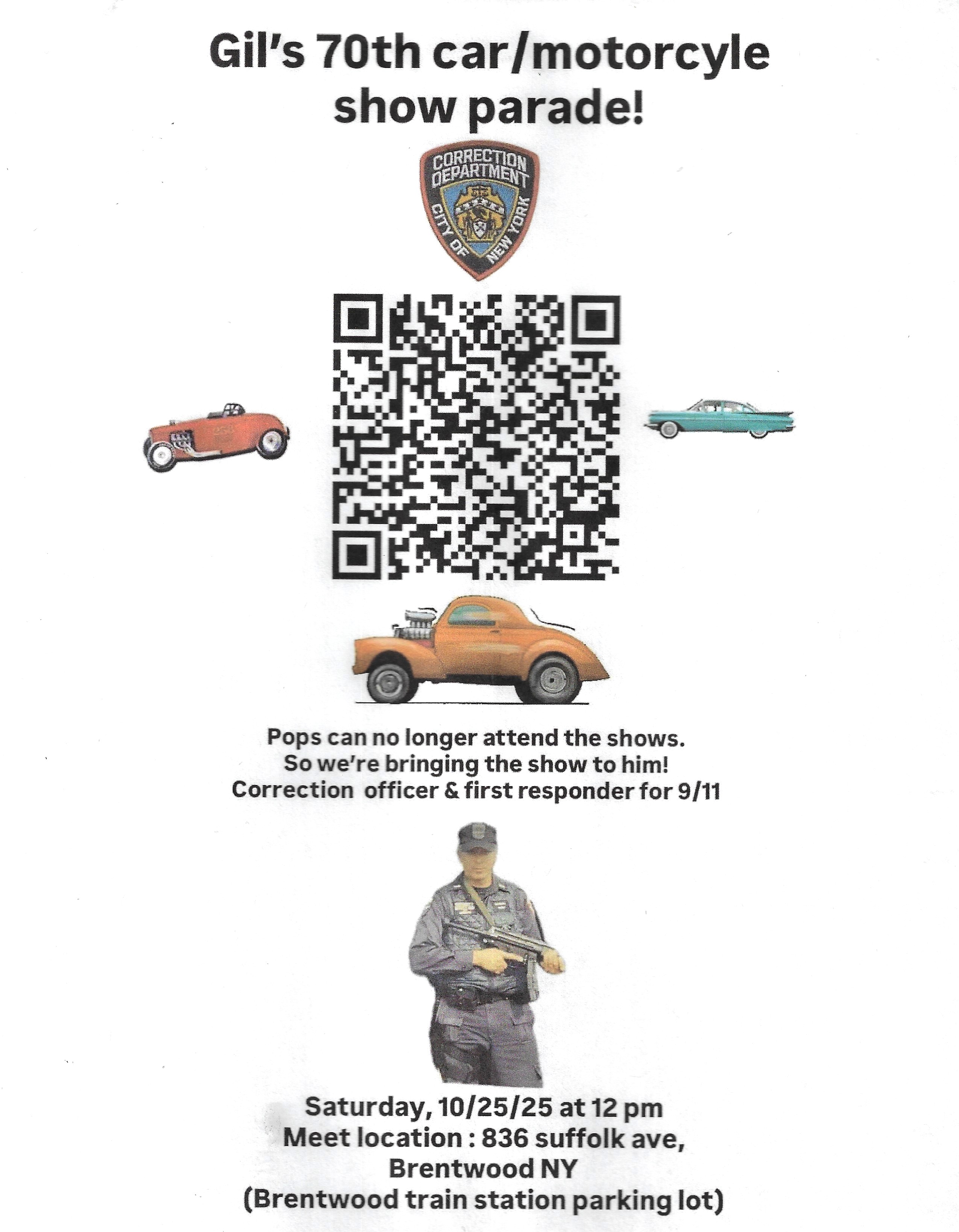 Gil’s 70th Car & Motorcycle Show & Parade, Brentwood, NY