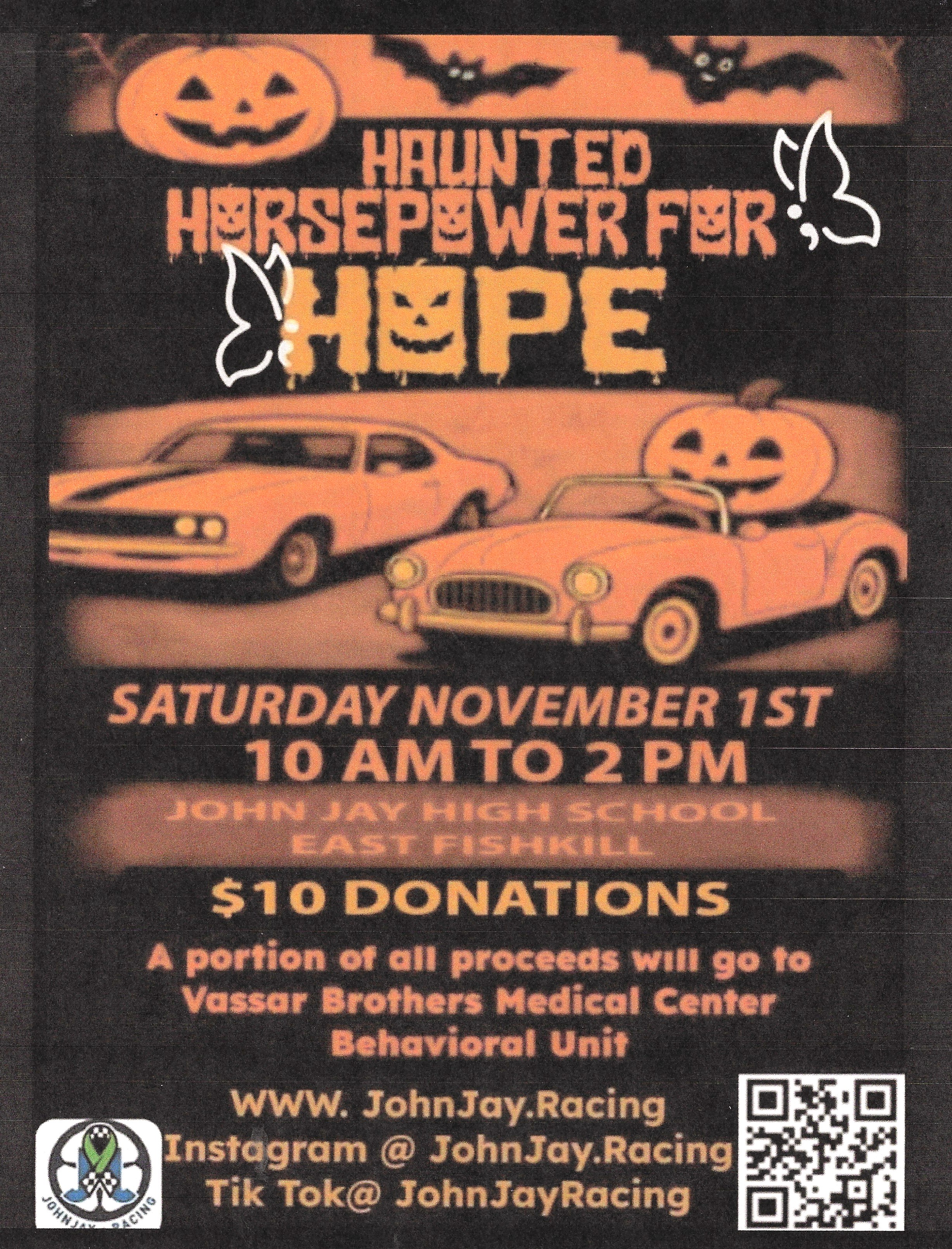 Haunted Horsepower For Hope Car Show, East Fishkill. NY