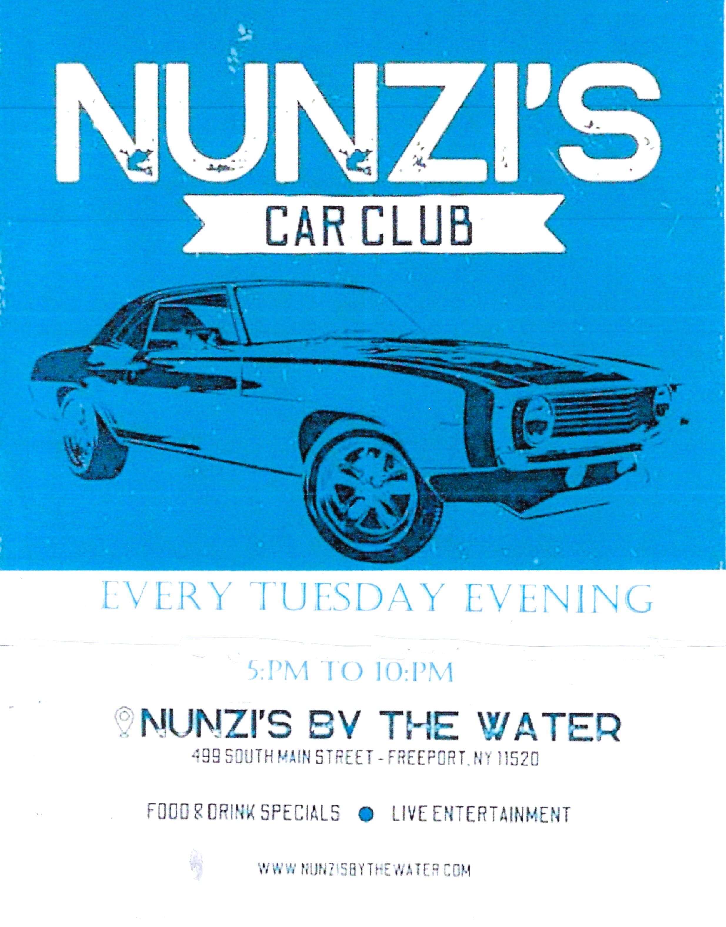 Vanderbilt Cup Races - The Tuesday Night Car Cruz-In & Show, Freeport, NY