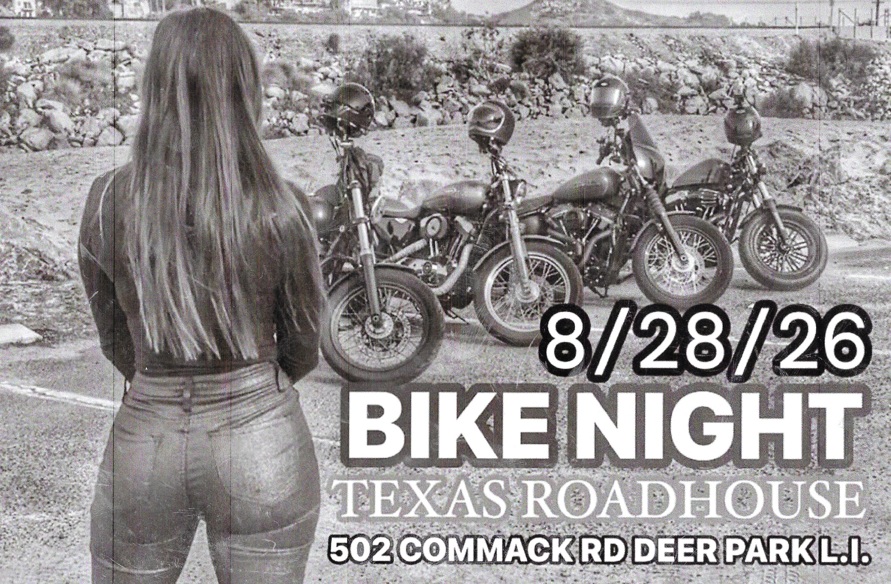 Bike Night at Texas Roadhouse, Deer Park, NY