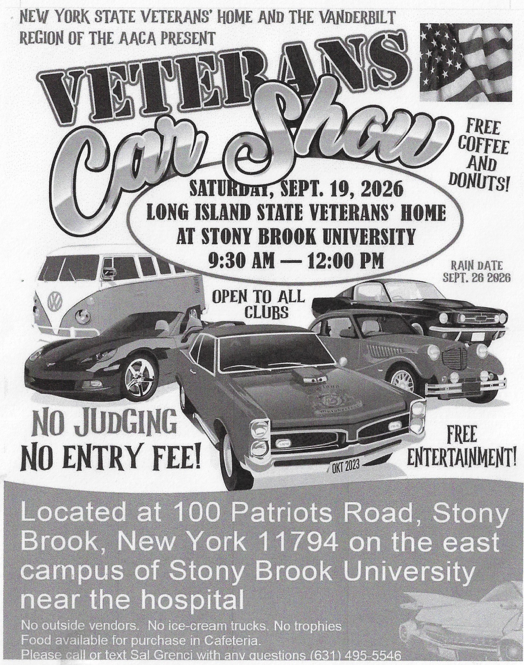 The Veterans Car Show, Stony Brook, NY