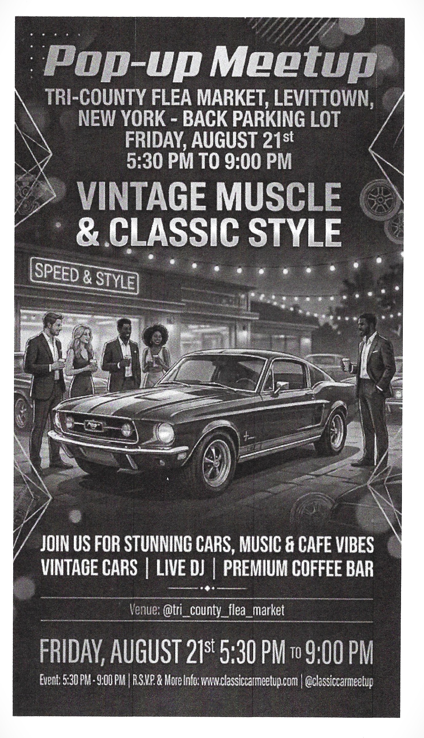 Pop-Up Car Meetup, Levittown, NY