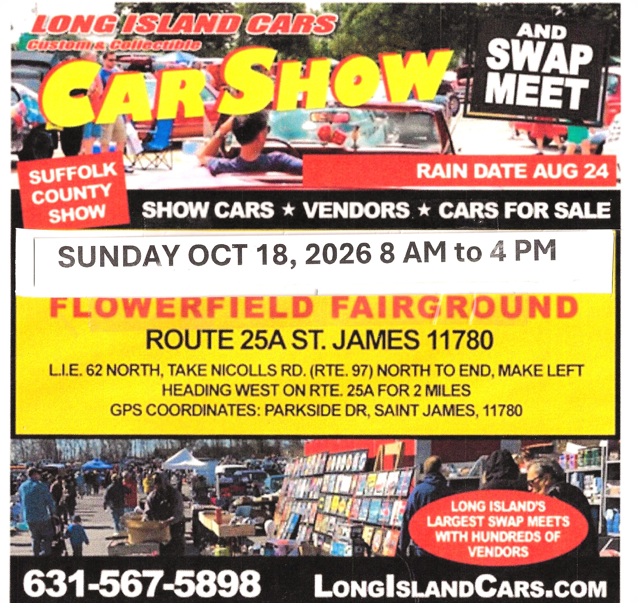 The LI Cars Custom & Collectables Car Show, St. James, NY