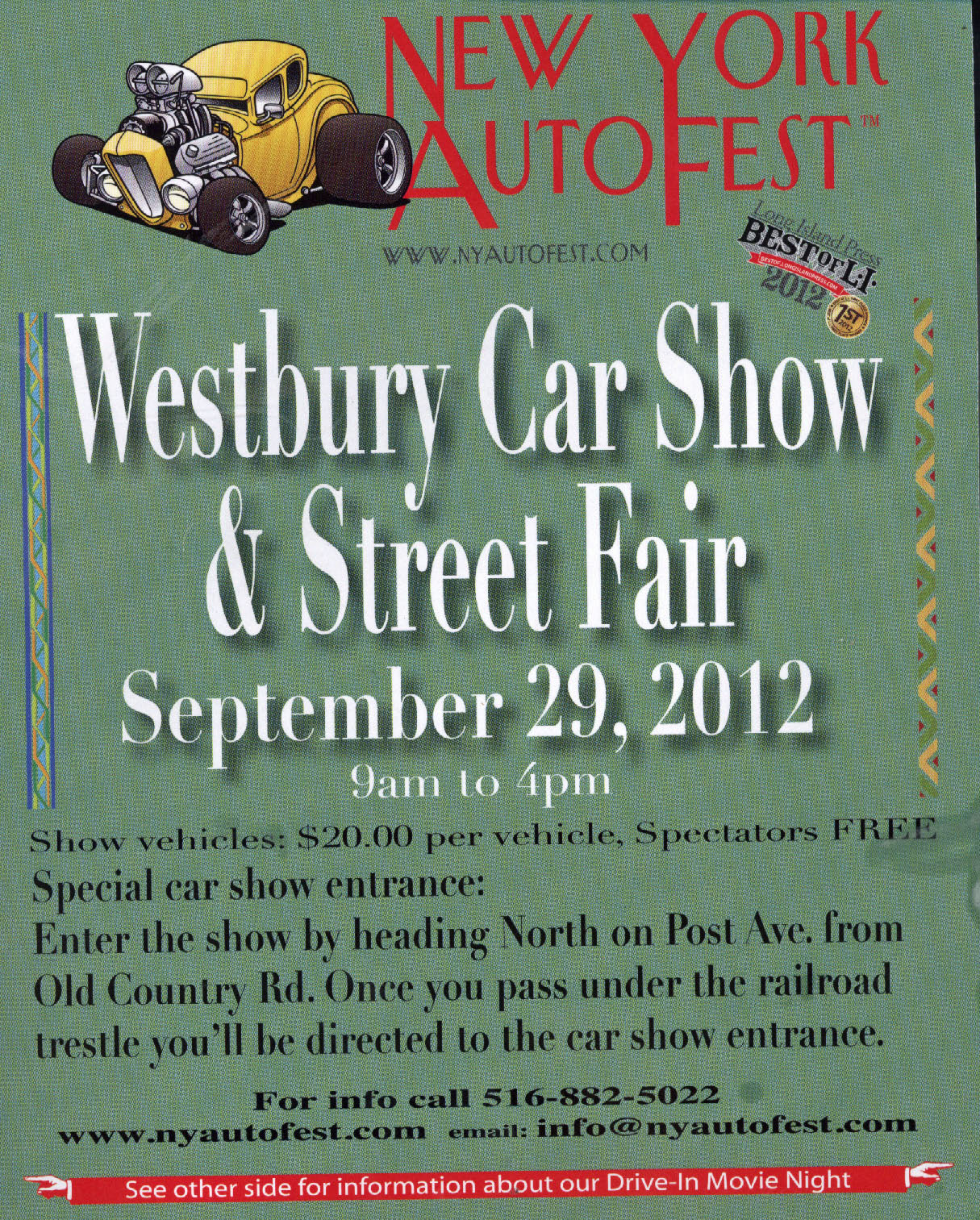 Westbury Car Show & Street Fair, Westbury, NY