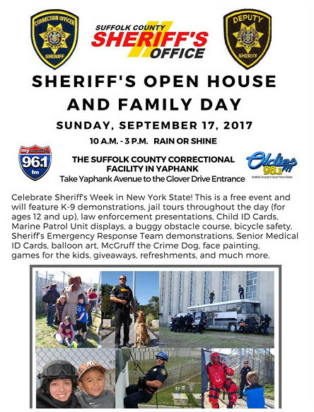 Suffolk County Sheriff’s Open House & Family Day, Yaphank, NY