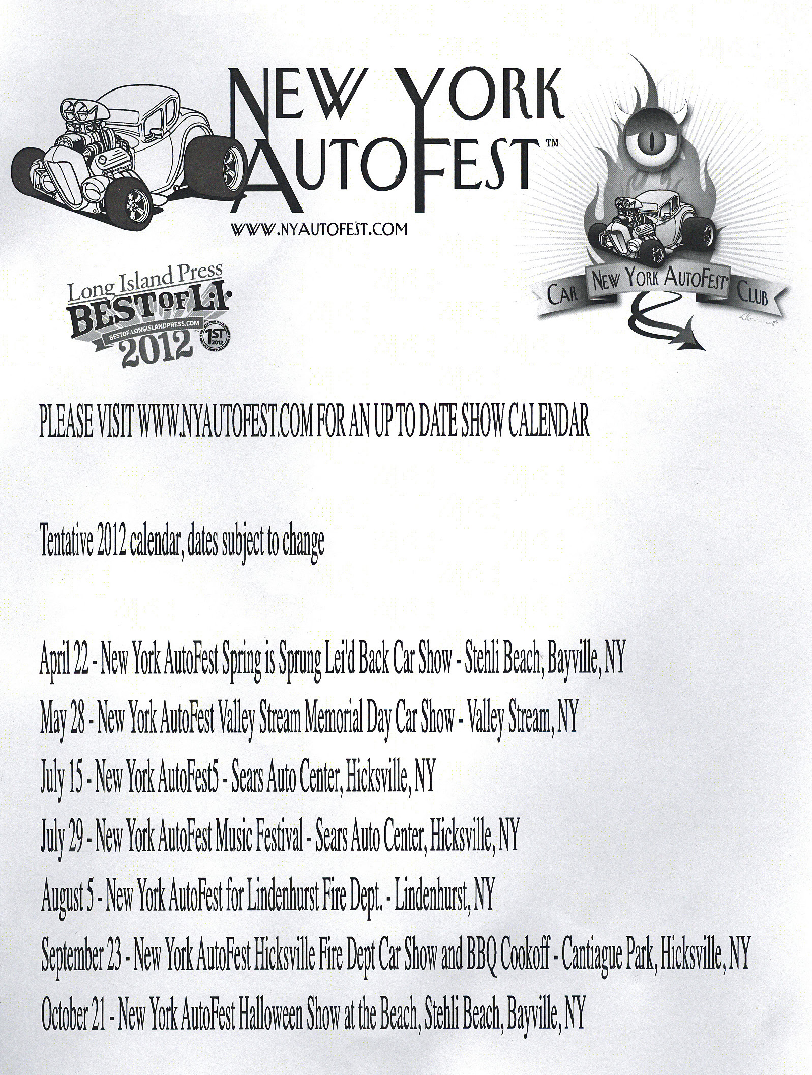 New York Autofest Hicksville Fire Department. Car Show and BBQ Cookoff-&nbsp; Hicksville, NY