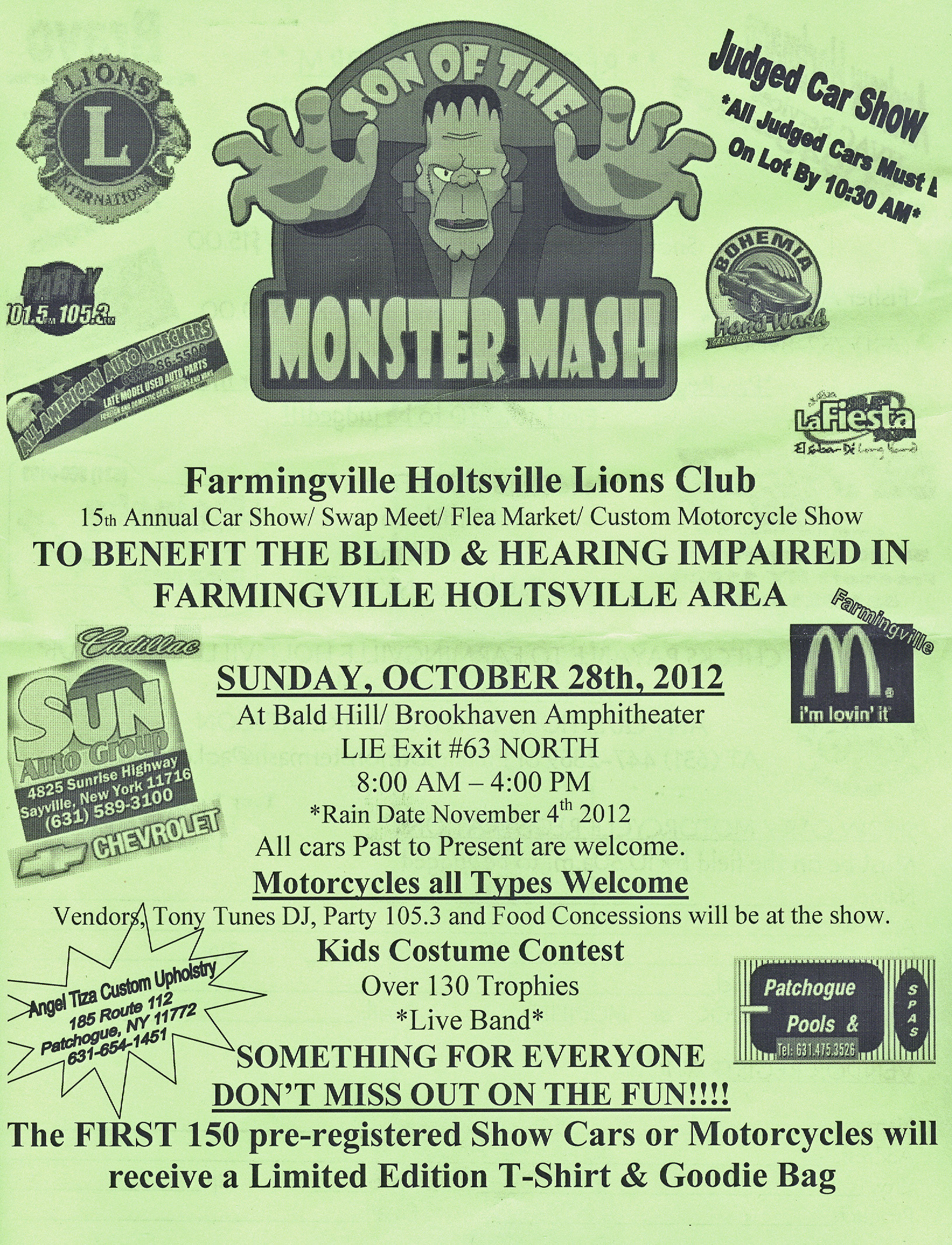 Son of the Monster Mash Car Show- Farmingville, NY