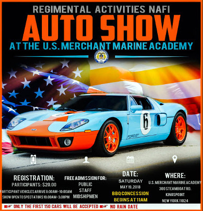 USMMA Regimental Activities NAFI Car Show,Kings Point, NY