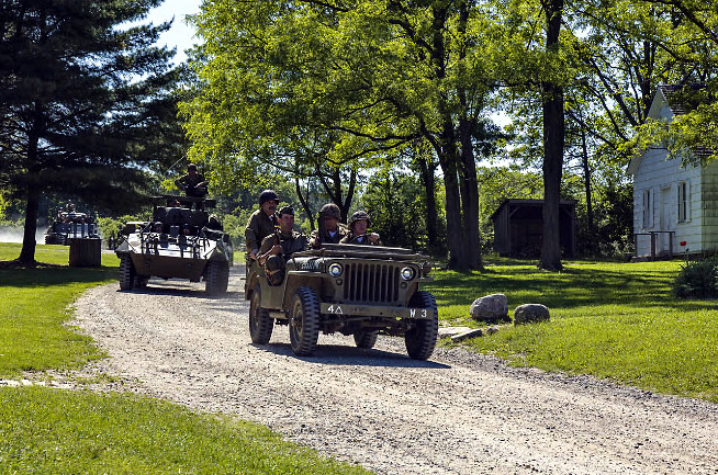 The Museum of American Armor Annual WWII Encampment Weekend