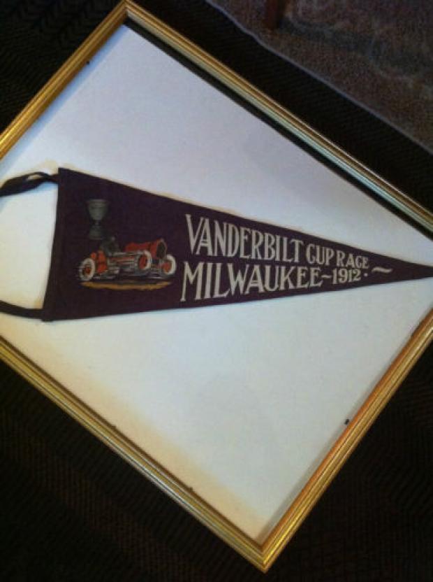 1912 Vanderbilt Cup Race Pennant Sets New Ebay Record