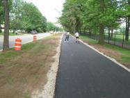Pilot Section of the Motor Parkway Trail Is Under Construction in East Meadow(Updated:June 17, 2014)