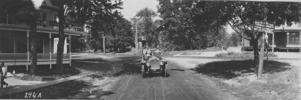 Mystery Foto #6 Solved: The Jericho Turn in Jericho on a Vanderbilt Cup Race Course