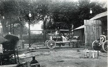 The Twin Locomobile Vanderbilt Cup Racers