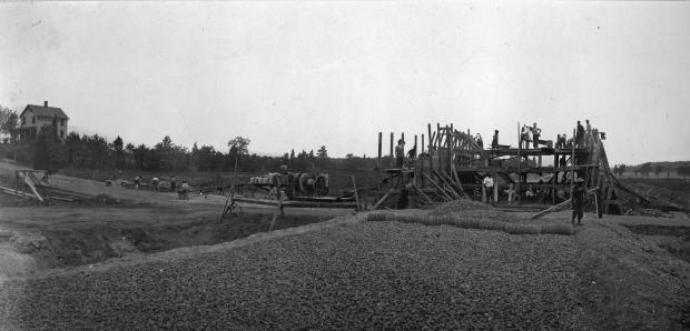 Mystery Friday Foto #3; Solved; The Powell Ave. Bridge Under Construction